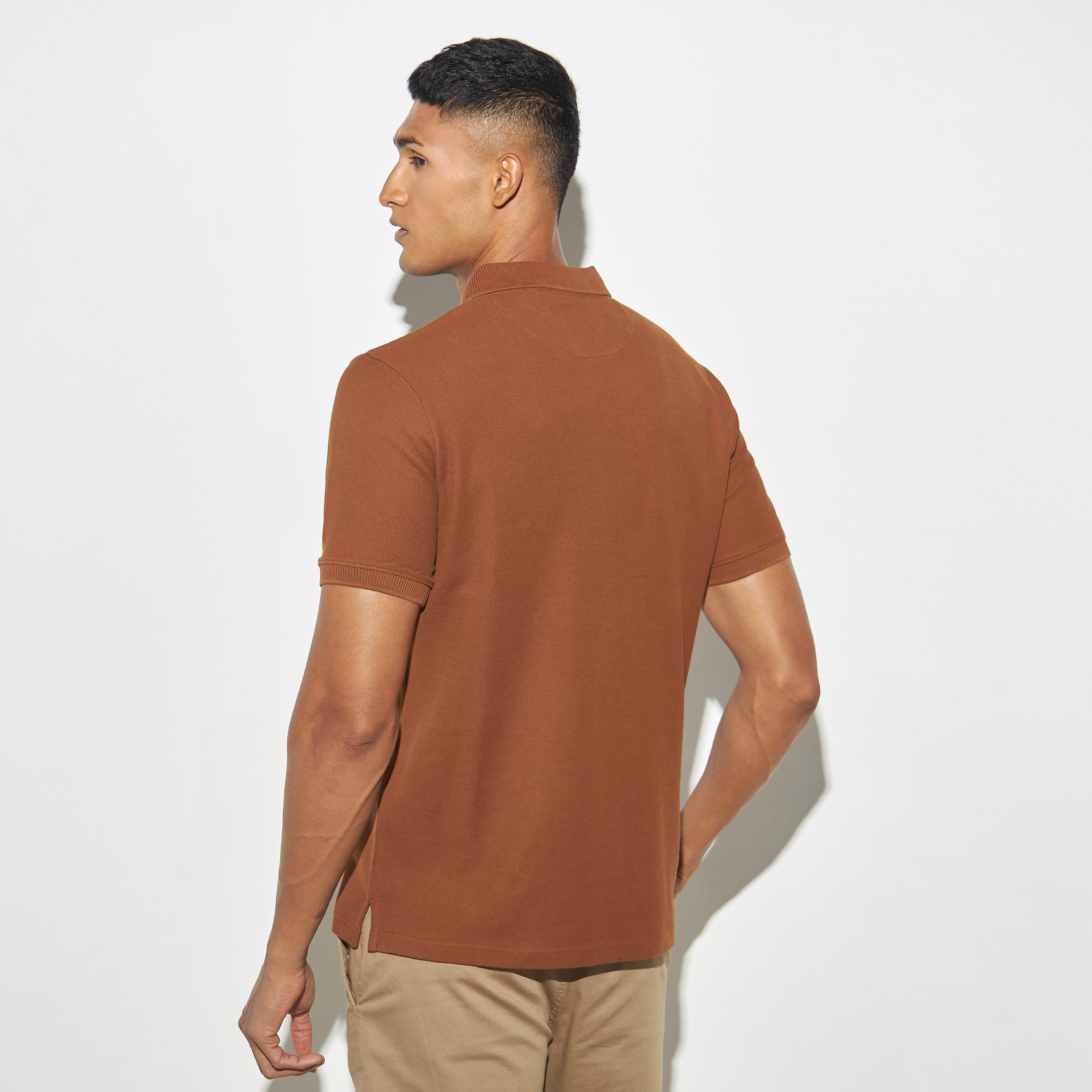تيشيرت بولو بأكمام قصيرة من آيكونيك-men-clothing-tshirtsandpolos-polos-image-3
