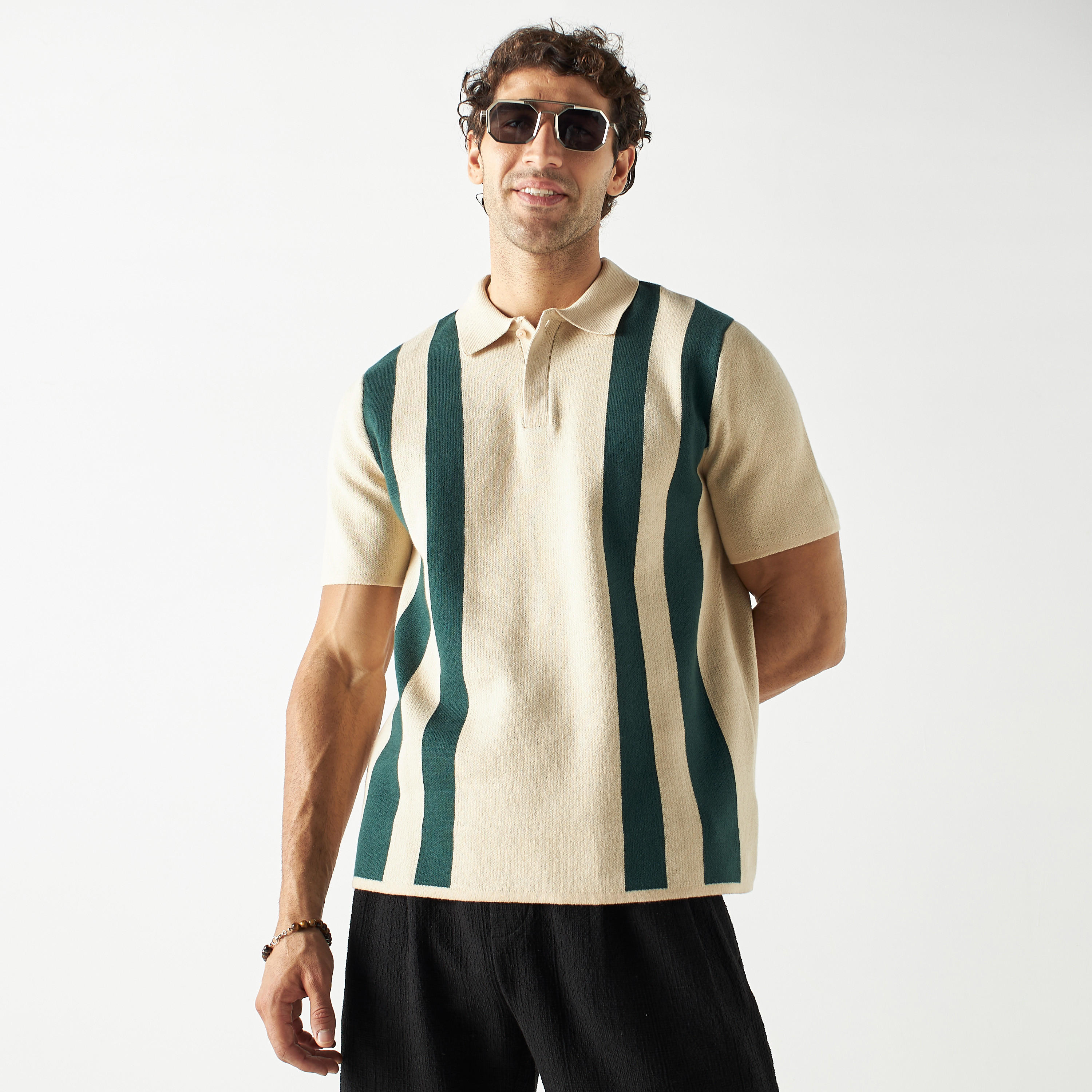 سترة بولو مقلّمة بأكمام قصيرة-men-clothing-sweatersandpullovers-image-1