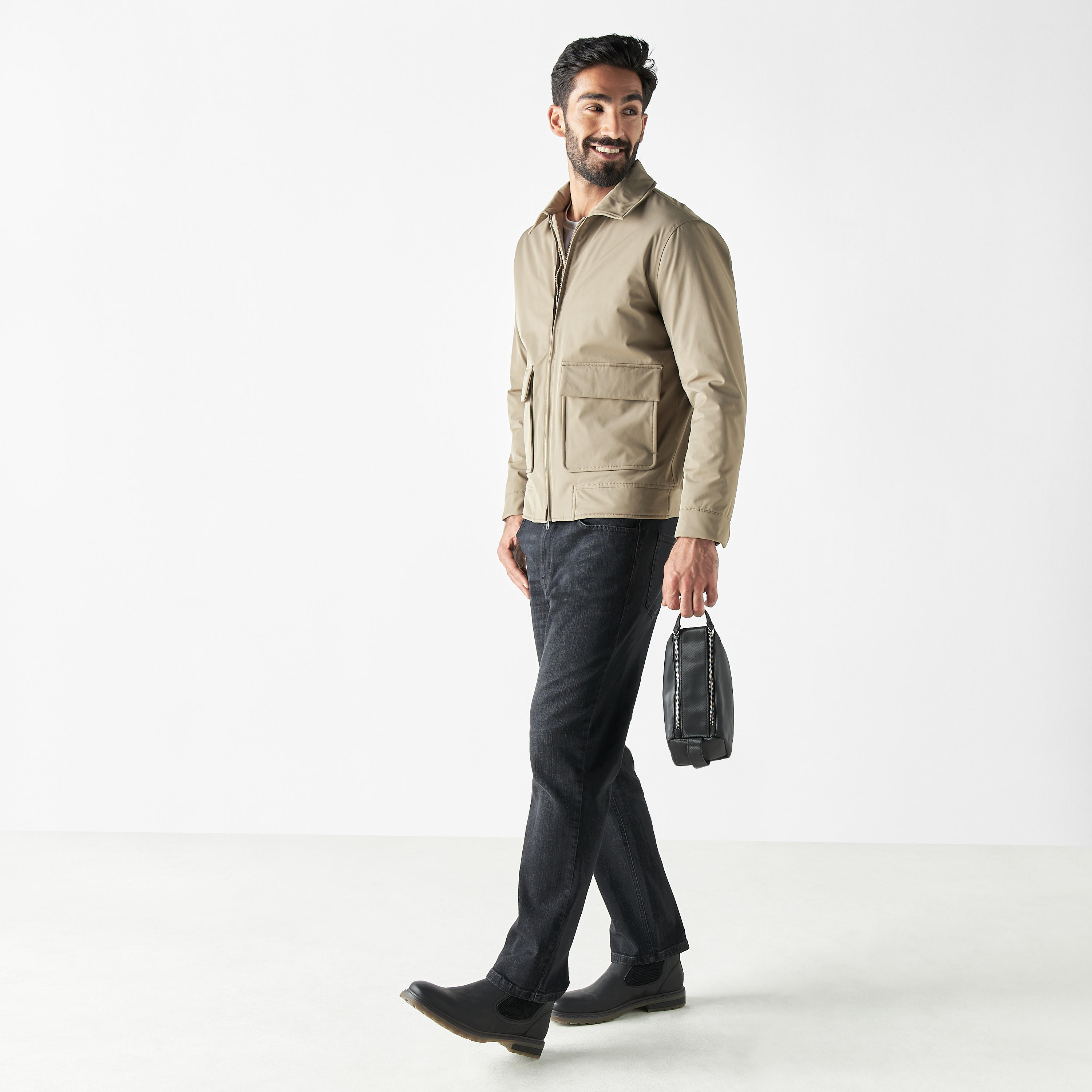Iconic Solid Zip Through Jacket with Pockets-men-clothing-jacketsandblazers-jackets-image-2