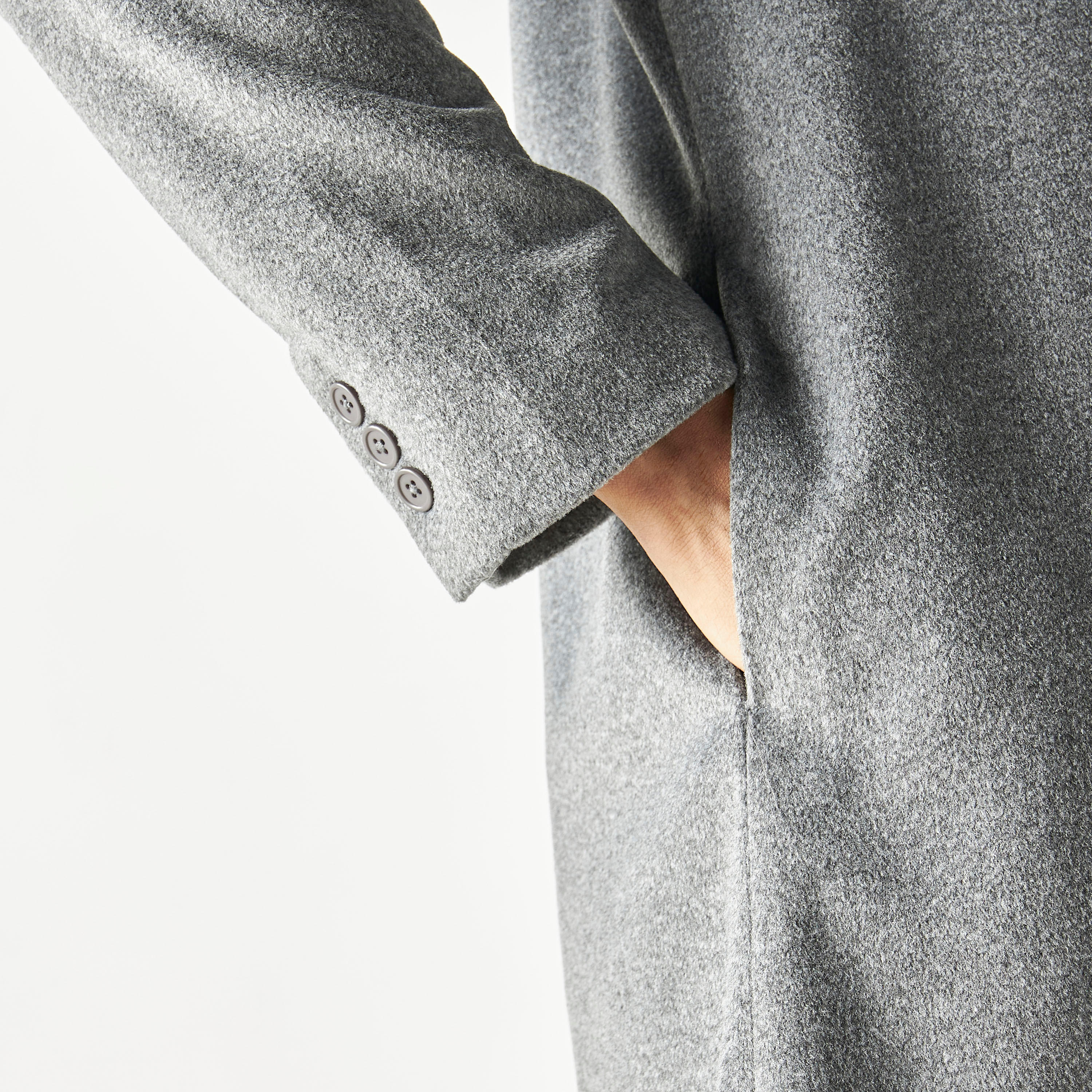 Iconic Textured Mandarin Collar Jacket with Pockets-men-clothing-jacketsandblazers-jackets-image-4