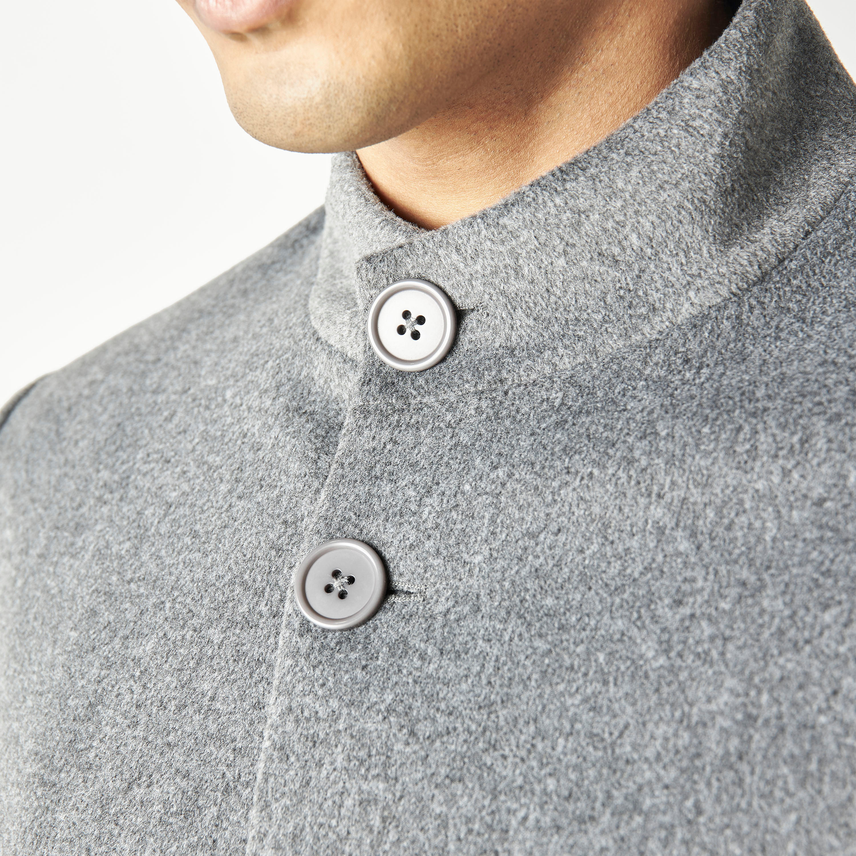 Iconic Textured Mandarin Collar Jacket with Pockets-men-clothing-jacketsandblazers-jackets-image-5