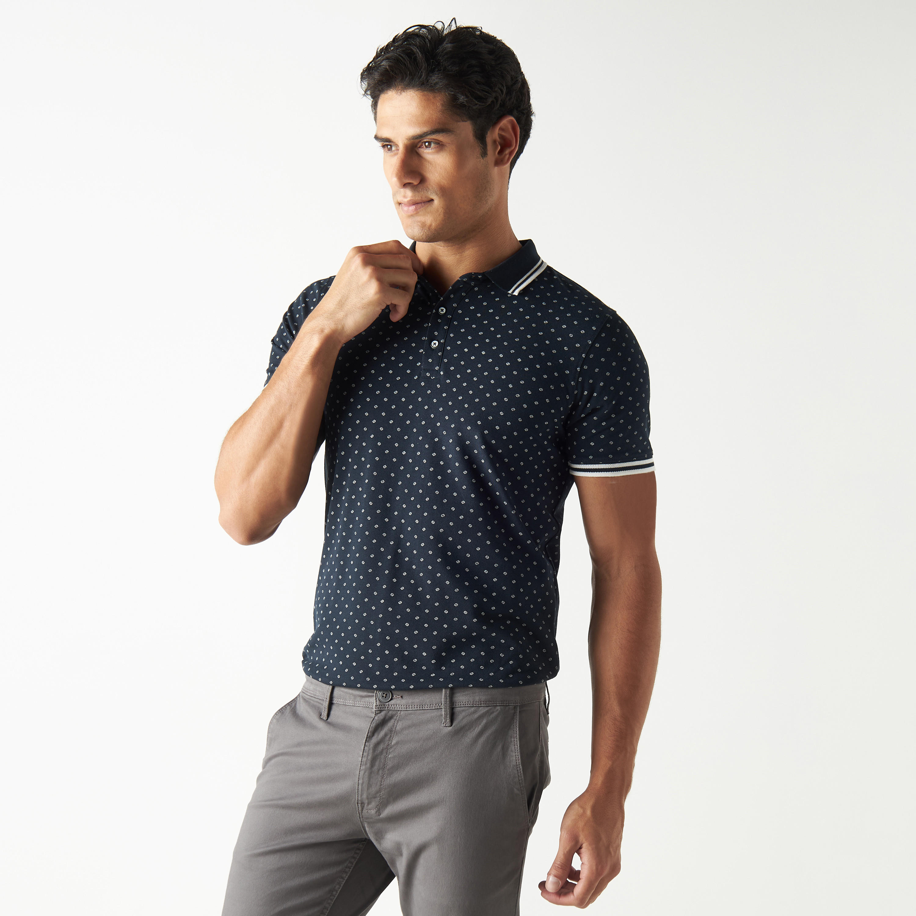 تيشيرت بولو بأكمام قصيرة وطبعات-men-clothing-tshirtsandpolos-polos-image-5