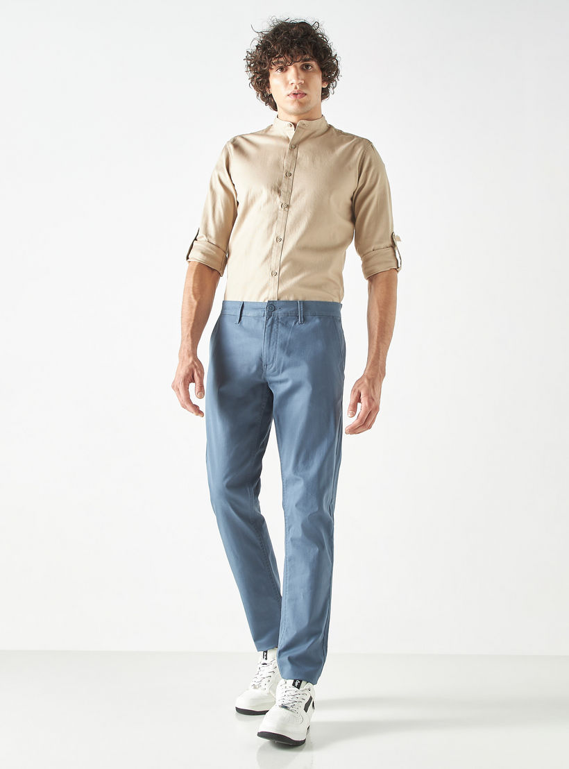 Solid Chinos with Pockets-men-clothing-bottoms-trousersandchinos-chinos-image-2