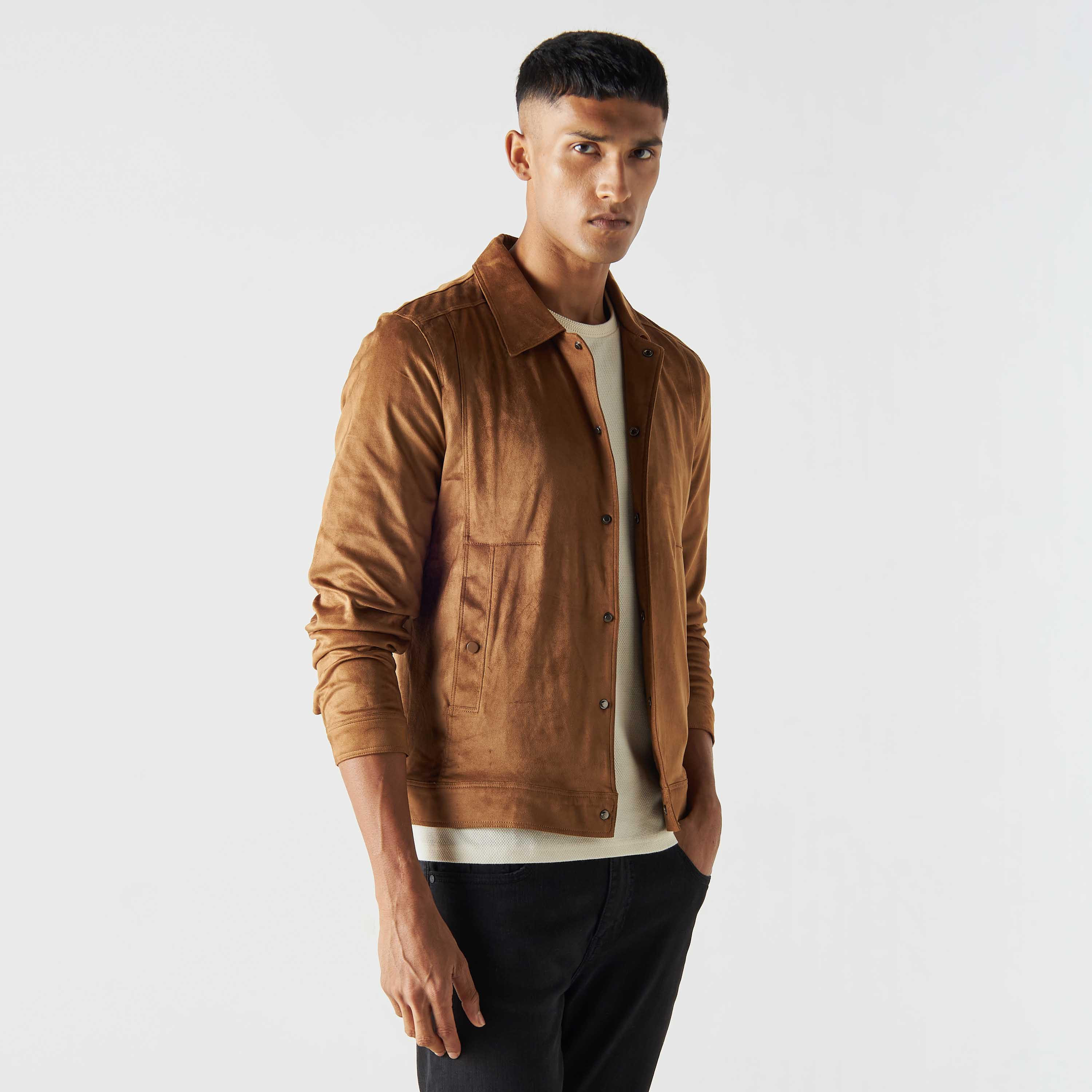 جاكيت بارز الملمس بجيوب من ايكونك-men-clothing-jacketsandblazers-jackets-image-4