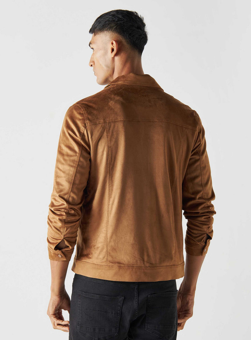 جاكيت بارز الملمس بجيوب من ايكونك-men-clothing-jacketsandblazers-jackets-image-2
