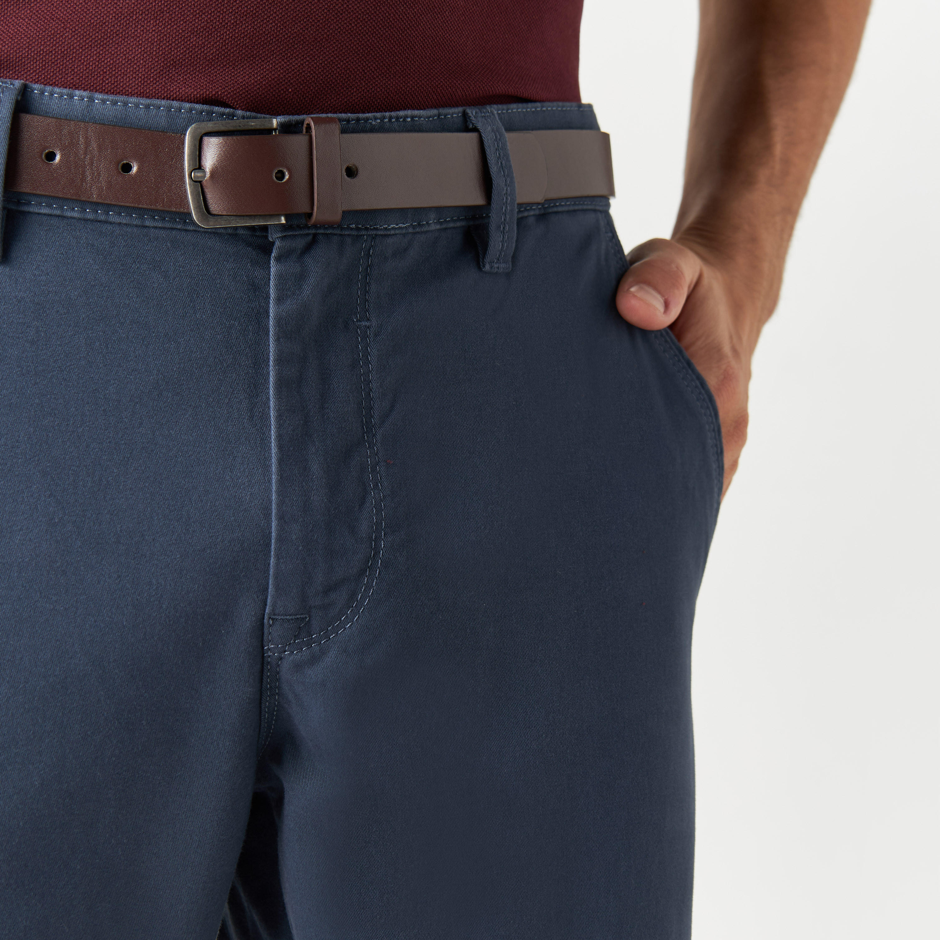 بنطلون تشينو بقصة ضيقة وجيوب-men-clothing-bottoms-trousersandchinos-trousers-image-4
