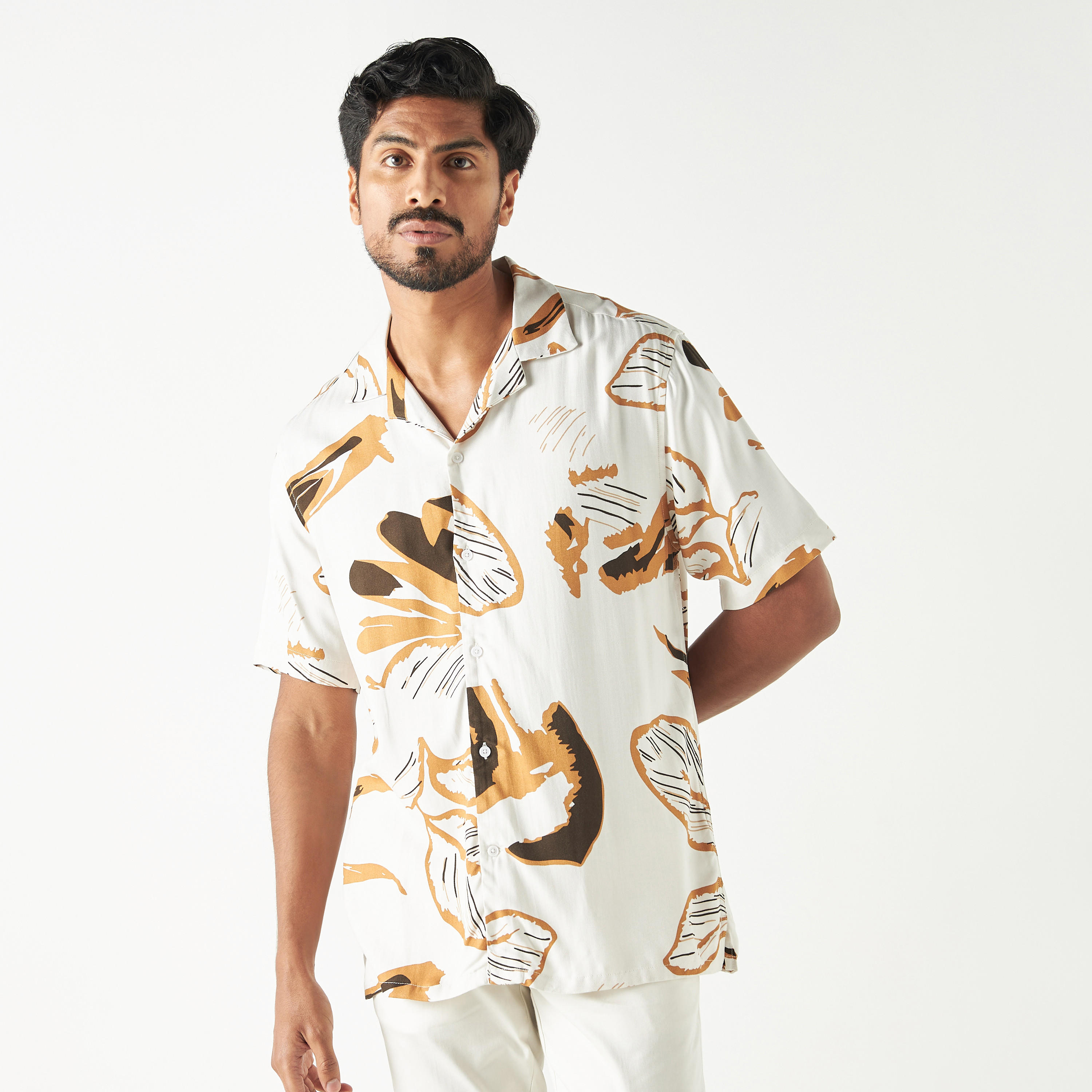 All-Over Print Camp Collar Shirt with Short Sleeves-men-clothing-shirts-image-5