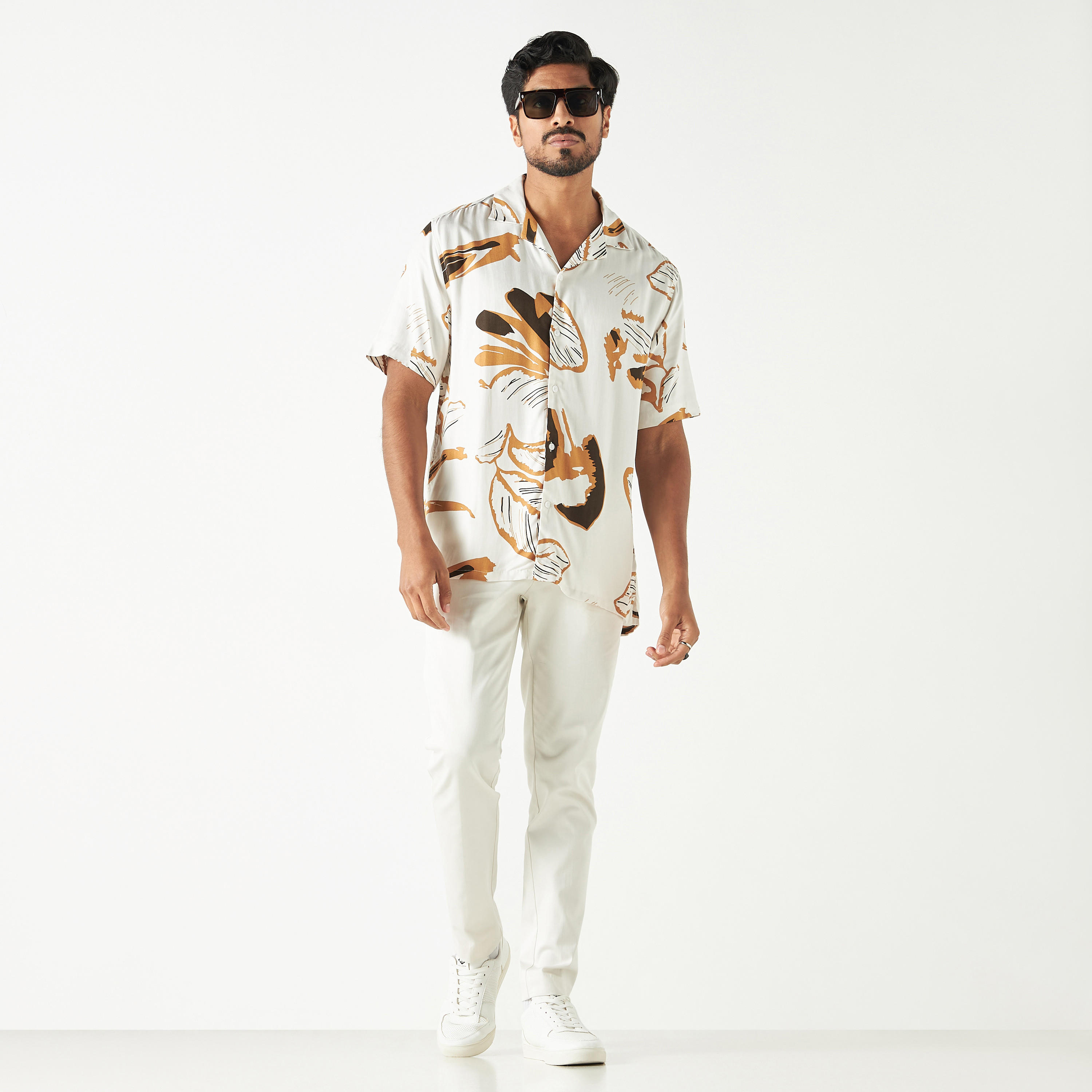 All-Over Print Camp Collar Shirt with Short Sleeves-men-clothing-shirts-image-6