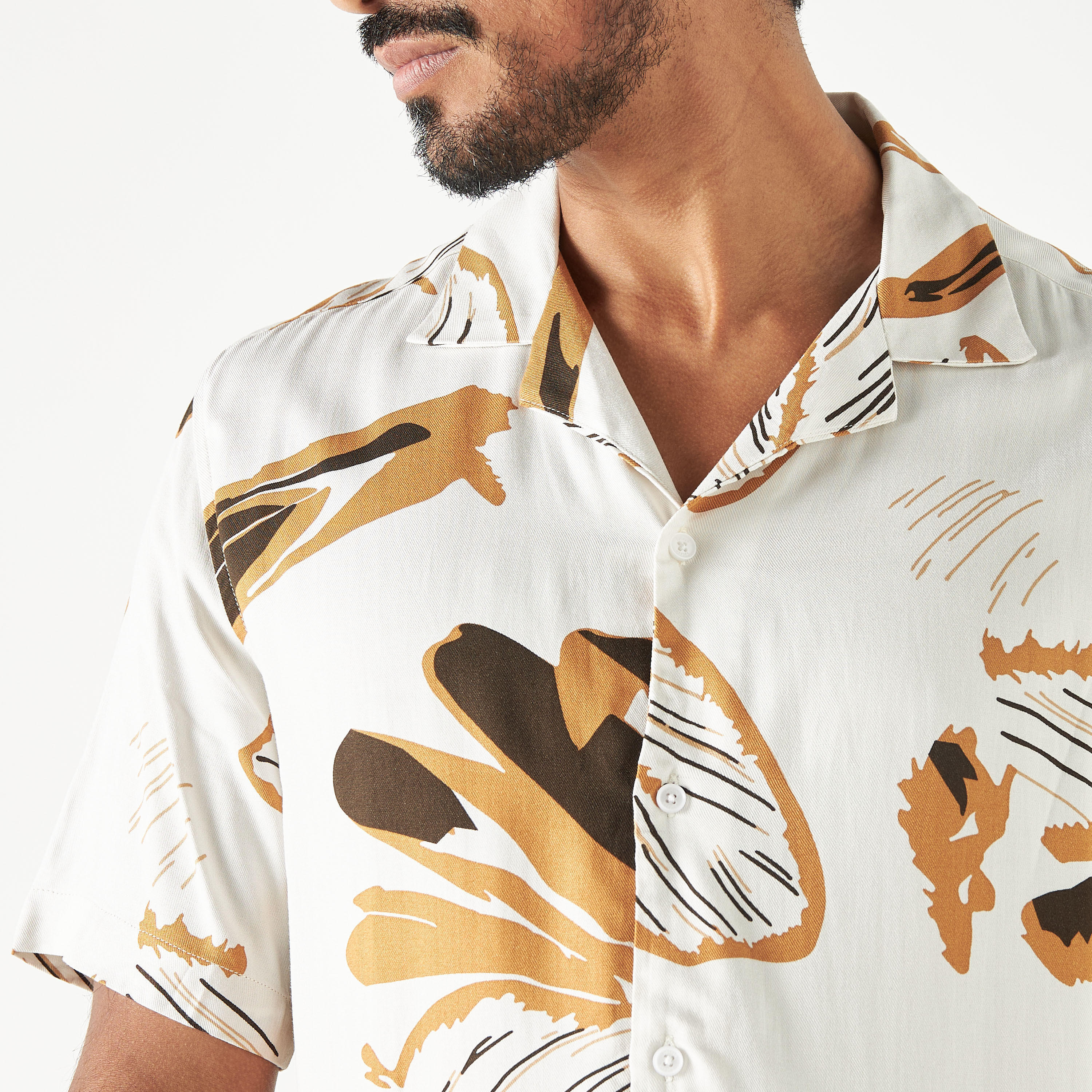 All-Over Print Camp Collar Shirt with Short Sleeves-men-clothing-shirts-image-8