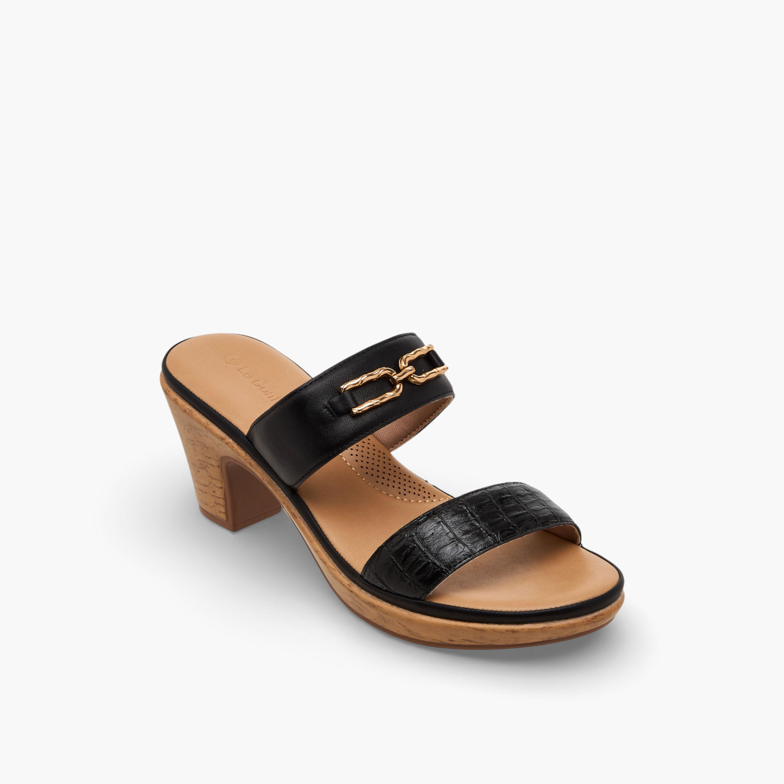 Le Confort Women Block Heel Sandals-women-shoes-sandals-heeled-image-2