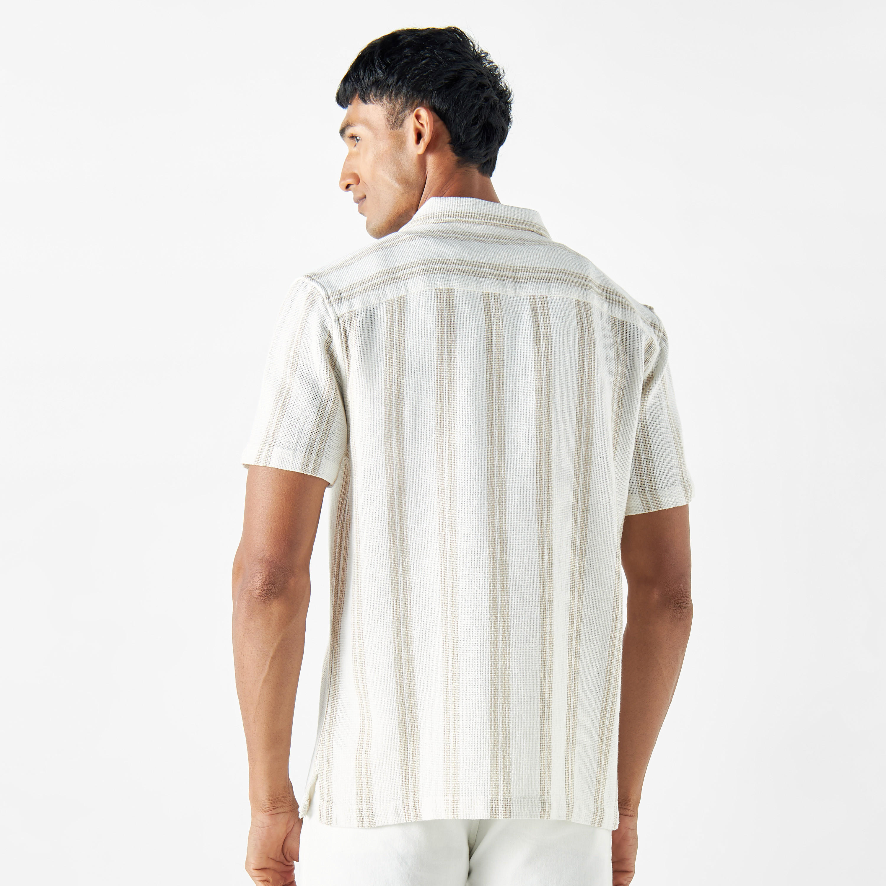 Striped Shirt with Short Sleeves-men-clothing-shirts-image-11