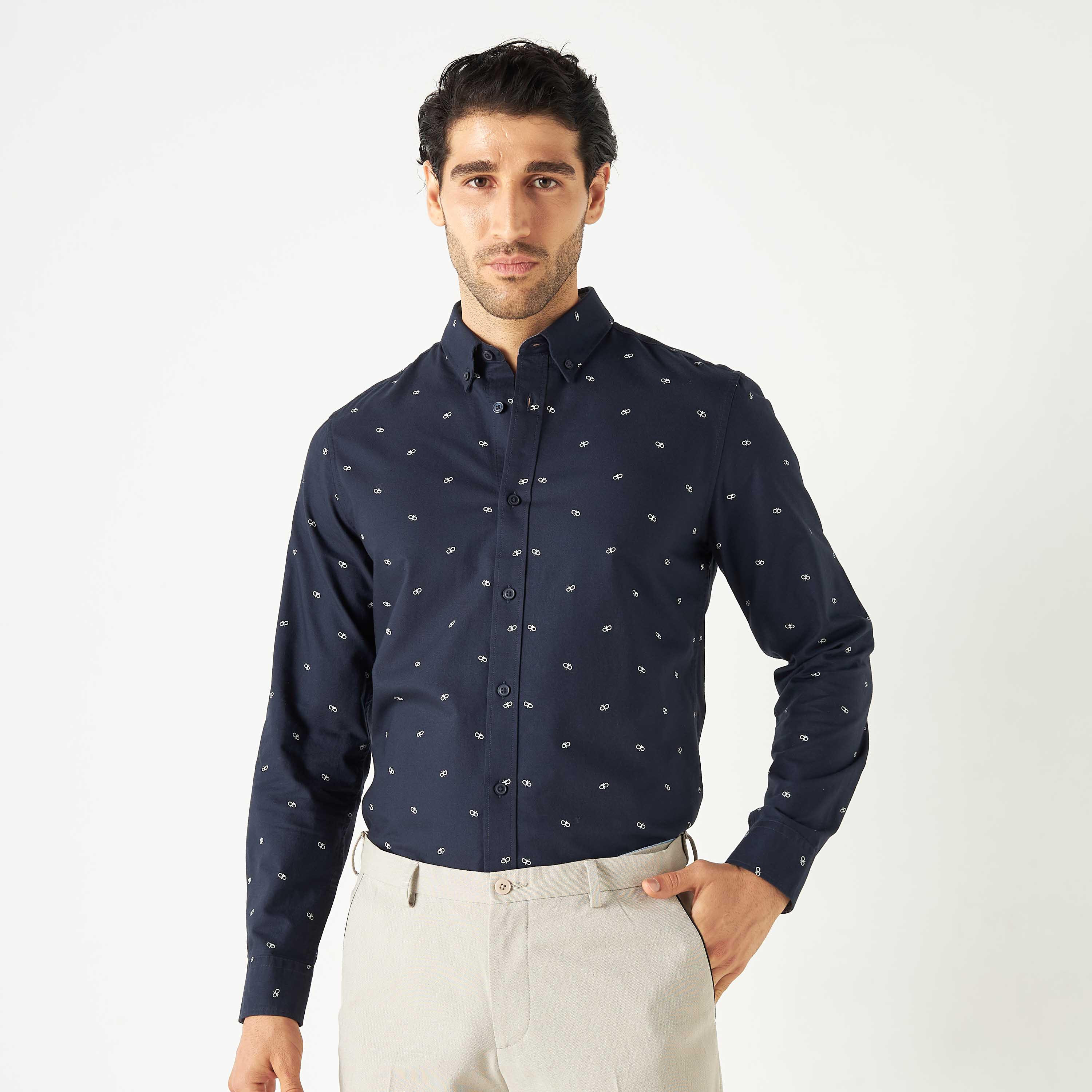 قميص بقصّة سليم وأكمام طويلة وطبعات-men-clothing-shirts-image-11