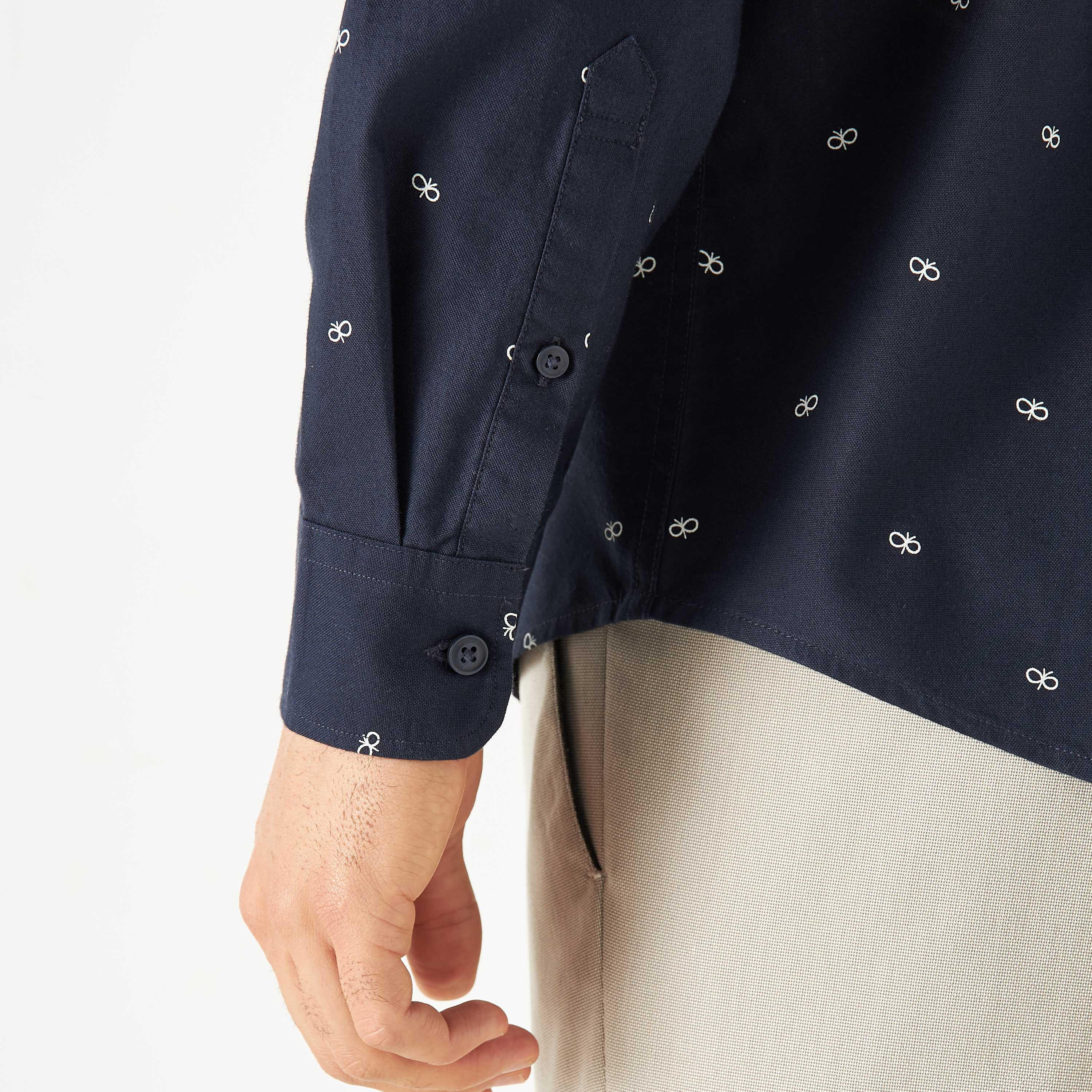 قميص بقصّة سليم وأكمام طويلة وطبعات-men-clothing-shirts-image-15