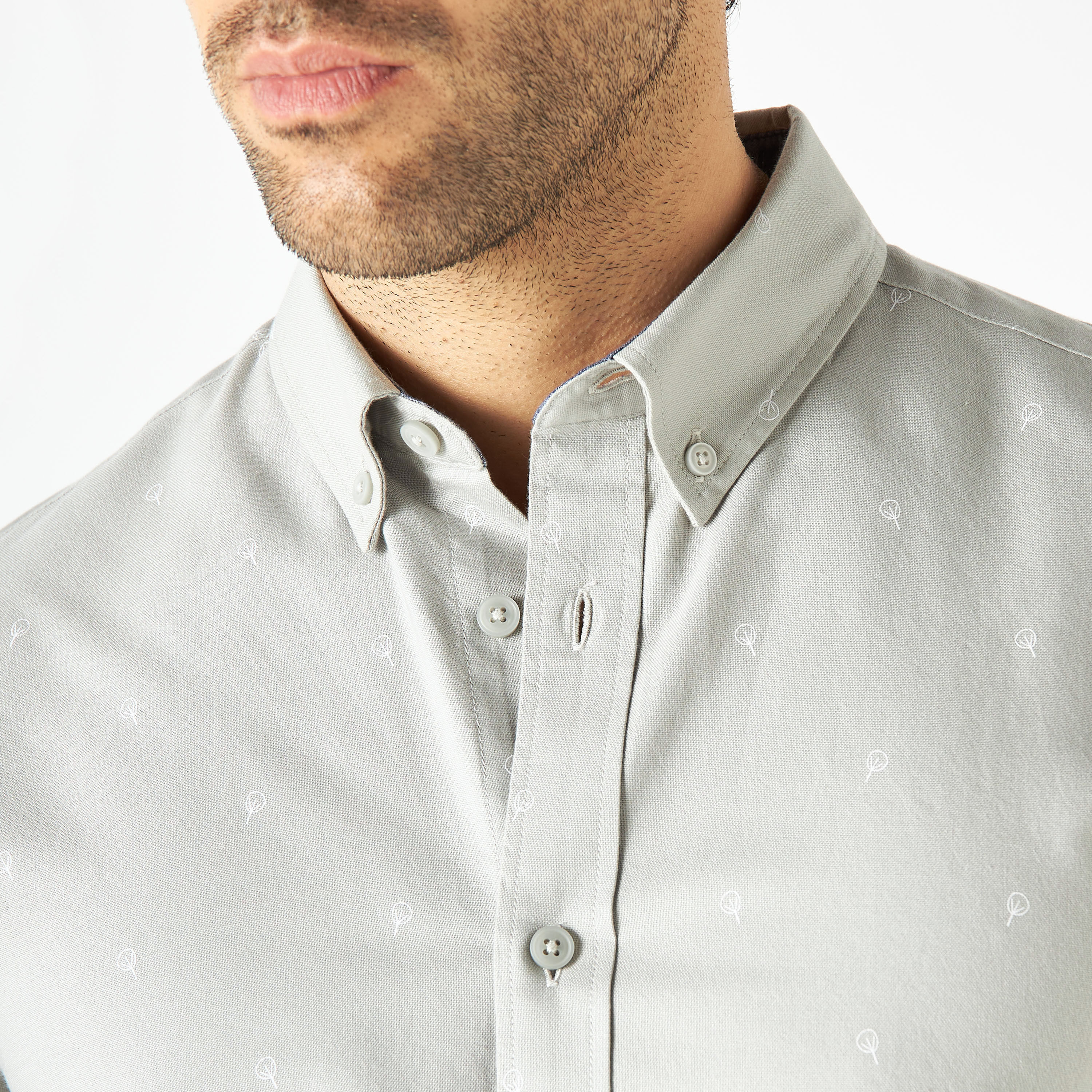 قميص بقصّة سليم وأكمام طويلة وطبعات-men-clothing-shirts-image-19