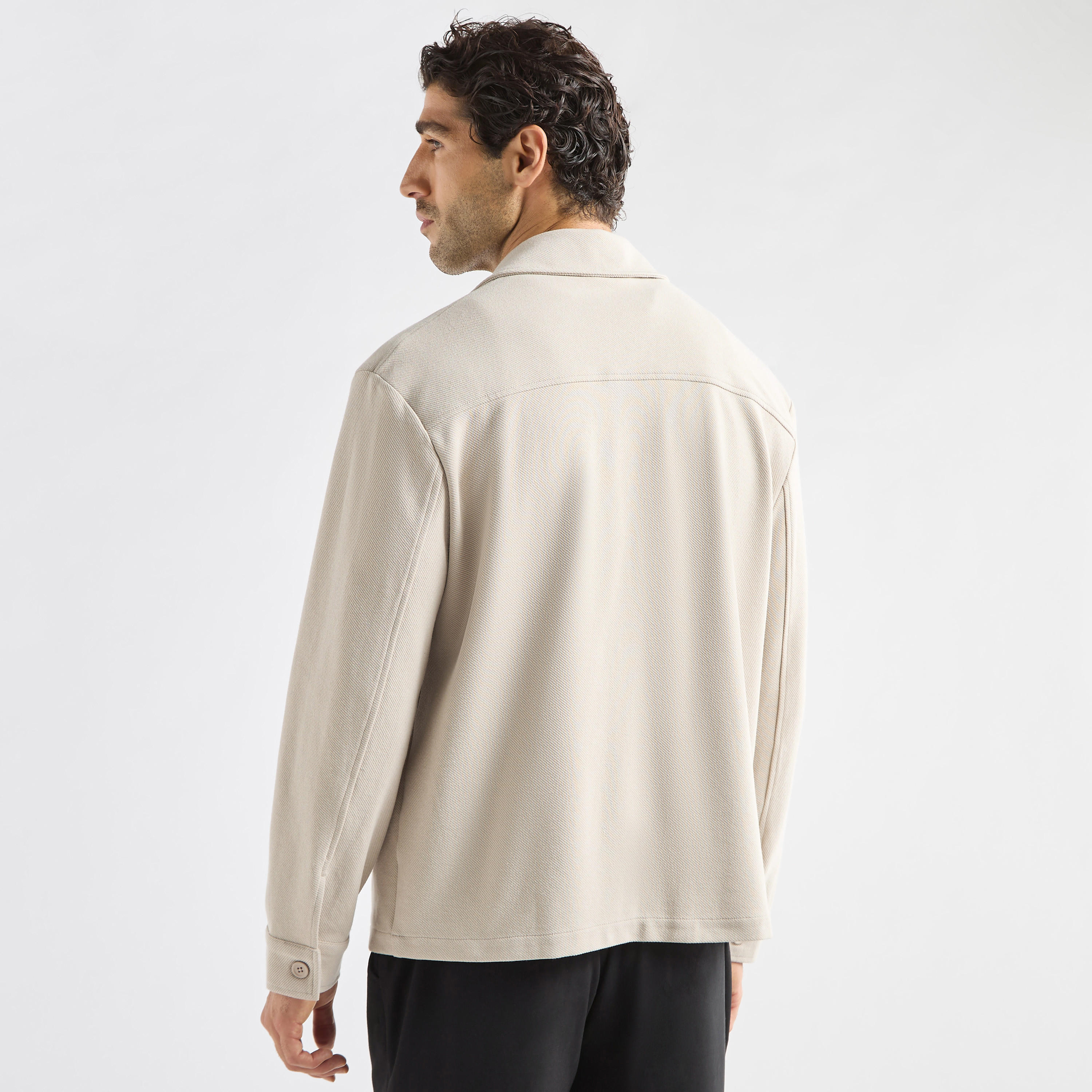 شاكيت سادة بأكمام طويلة وجيوب-men-clothing-jacketsandblazers-jackets-image-2