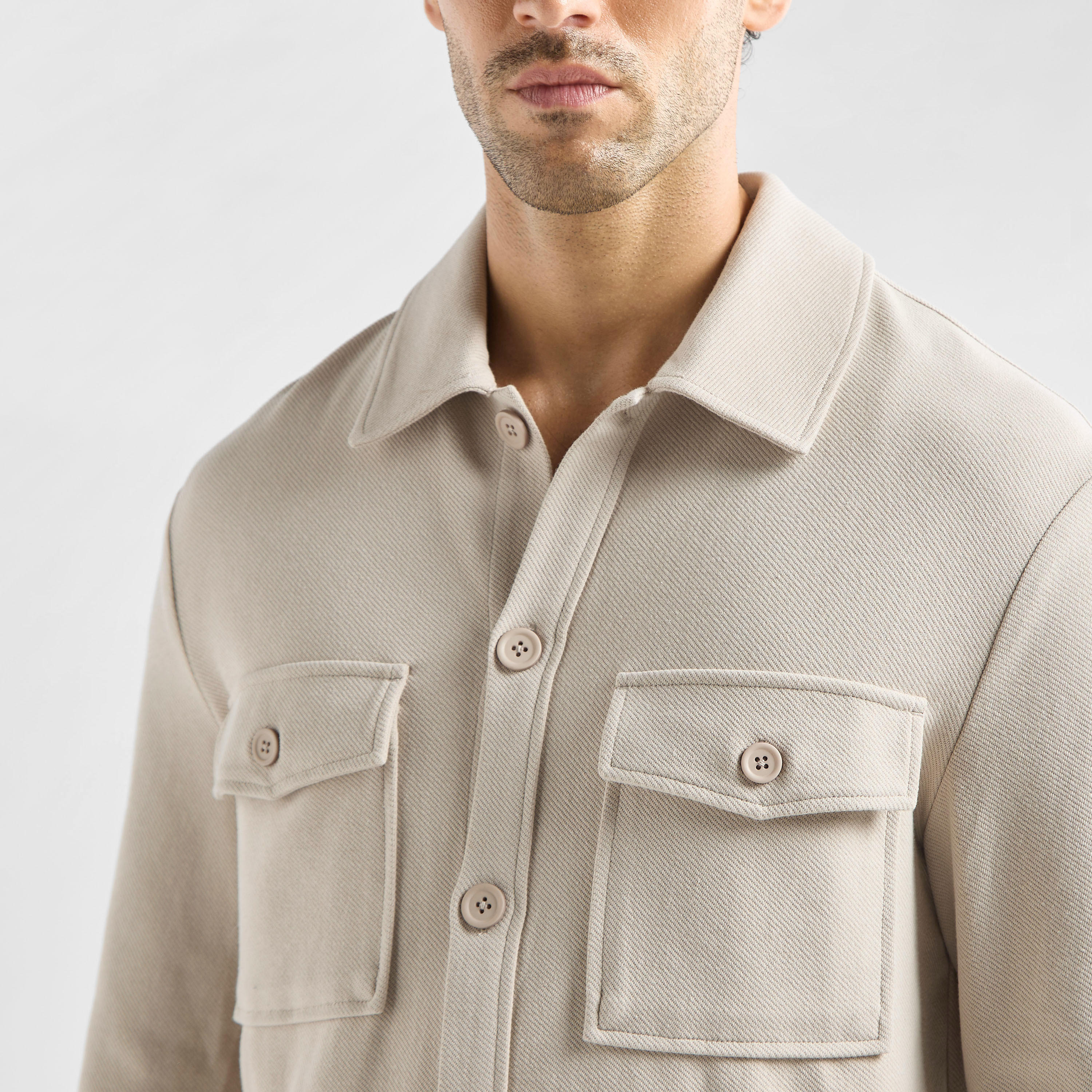شاكيت سادة بأكمام طويلة وجيوب-men-clothing-jacketsandblazers-jackets-image-1