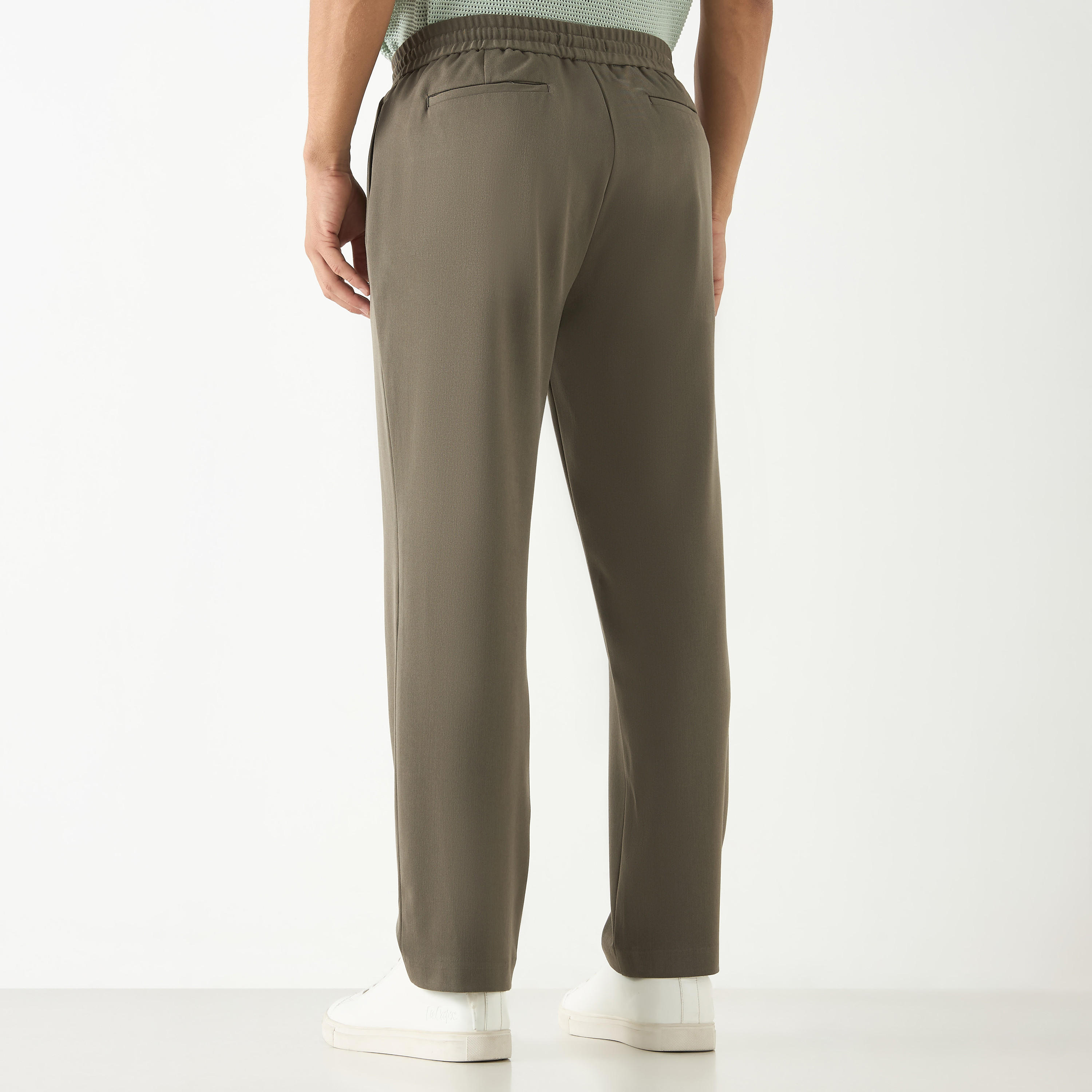 Solid Regular Fit Pant with Flexi Waist and Pockets-men-clothing-trousersandchinos-trousers-image-15