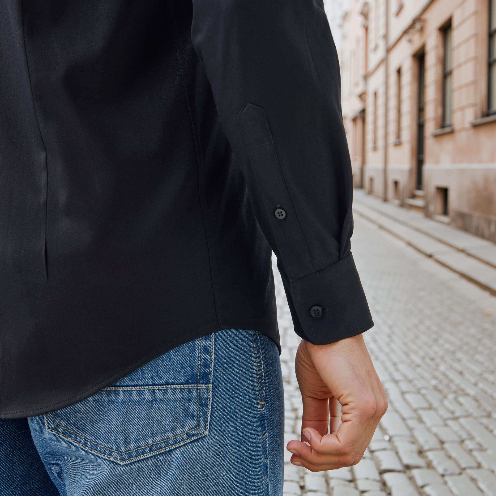 Emperor Regular Fit Logo Detail Shirt with Long Sleeves-men-clothing-shirts-image-5