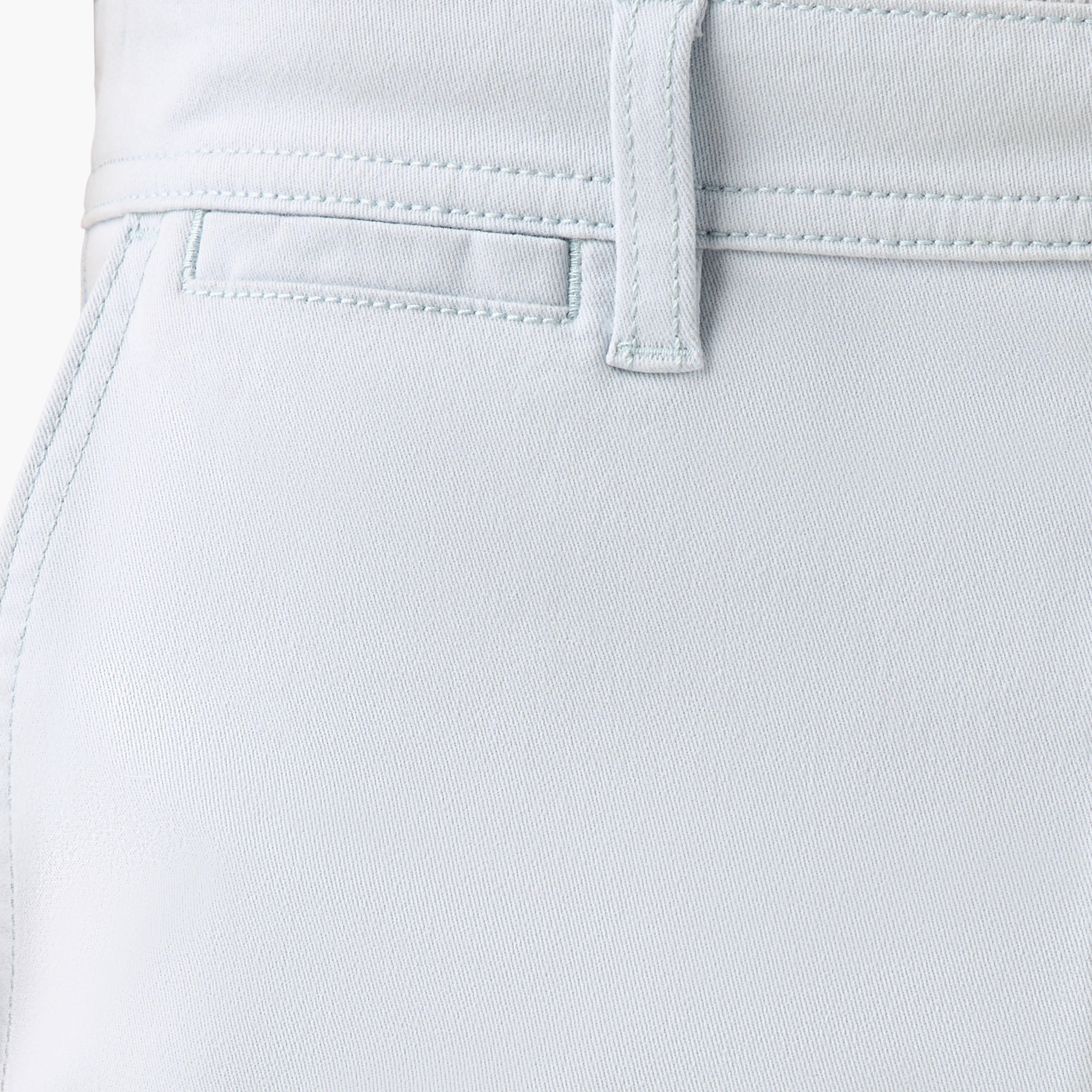 Regular Fit Mid-Rise Shorts with Button Closure and Pockets-men-clothing-bottoms-shorts-image-5