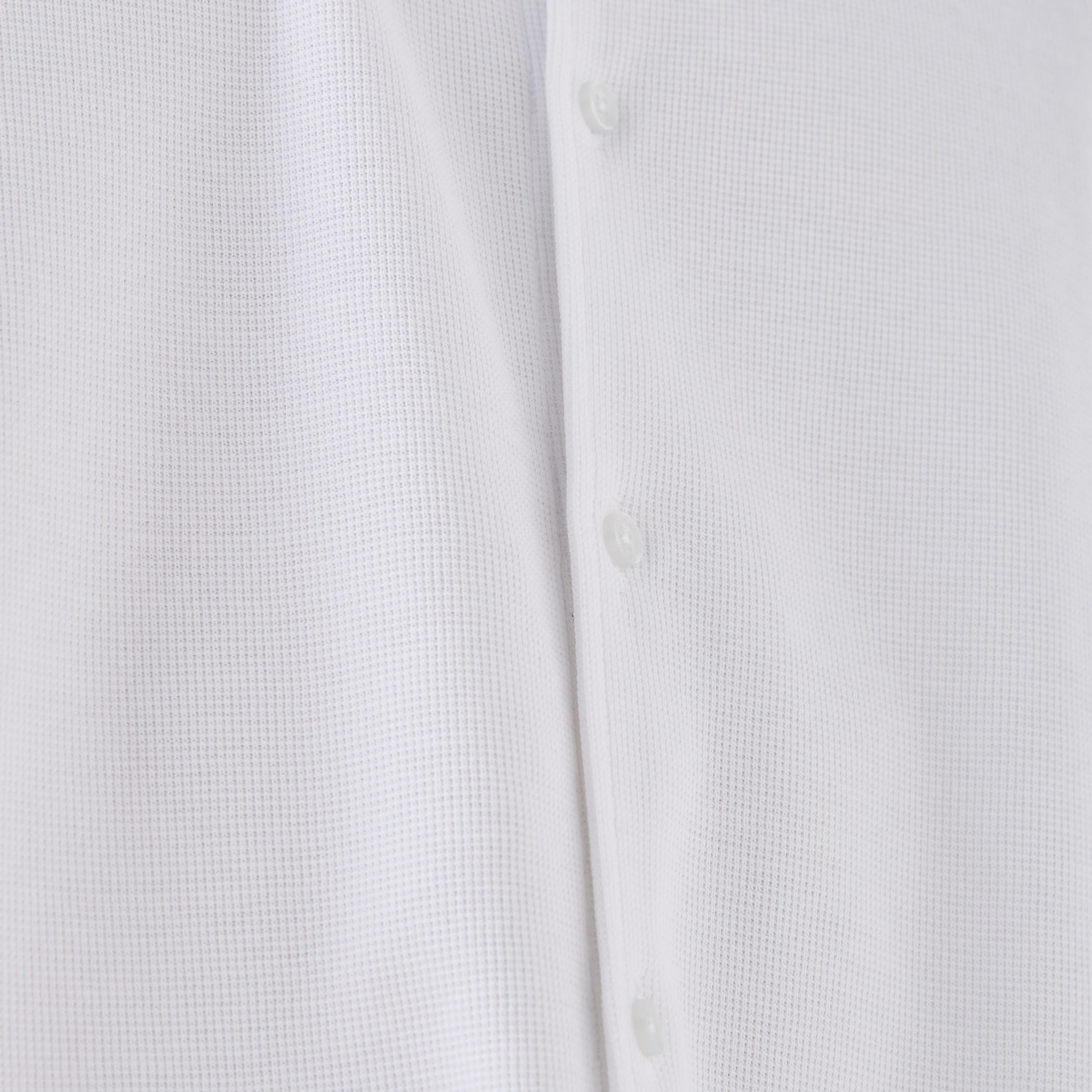 Textured Slim-Fit Shirt with Short Sleeves-men-clothing-shirts-image-5