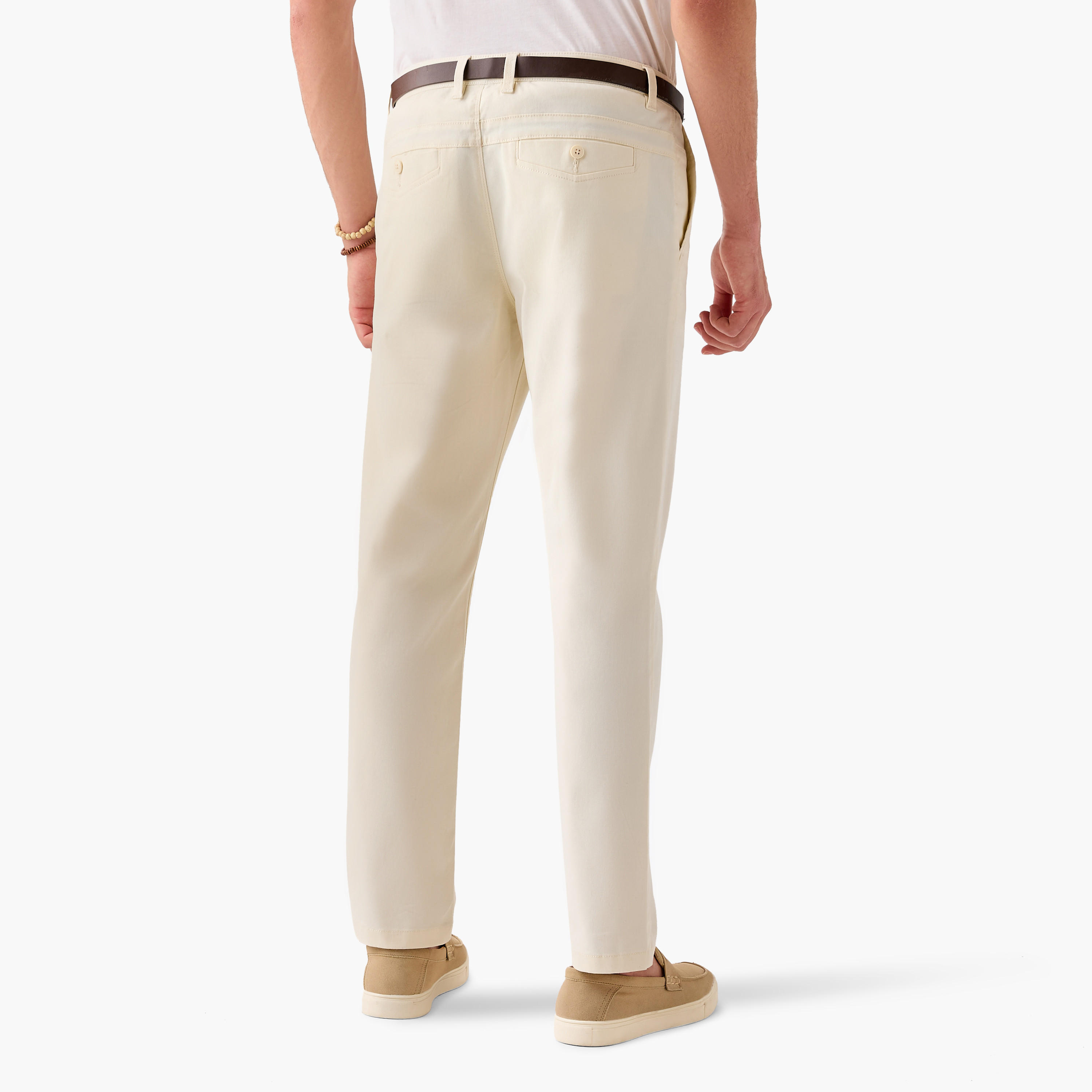 Slim Fit Belted Chinos with Pockets-men-clothing-bottoms-trousersandchinos-chinos-image-3