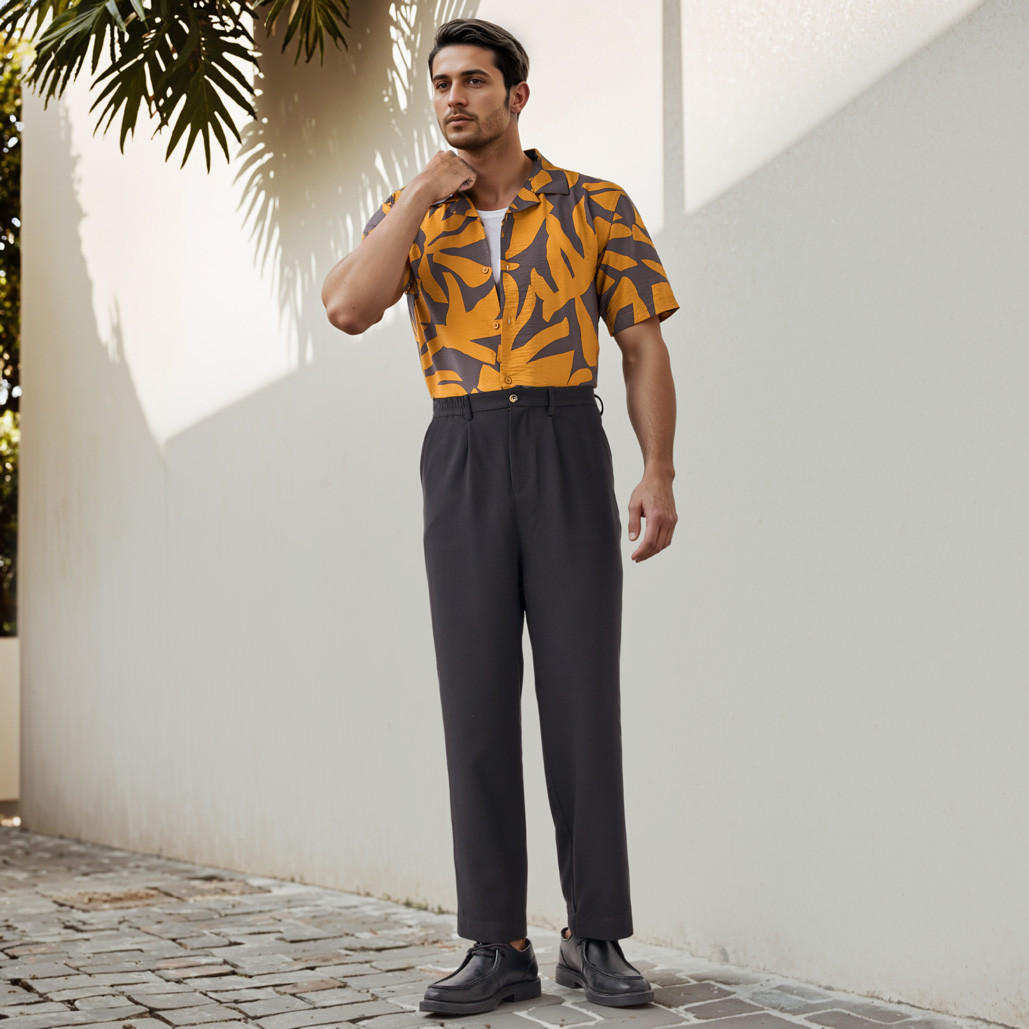 قميص منتجع بطبعات وياقة وقصة عادية-men-clothing-shirts-image-3