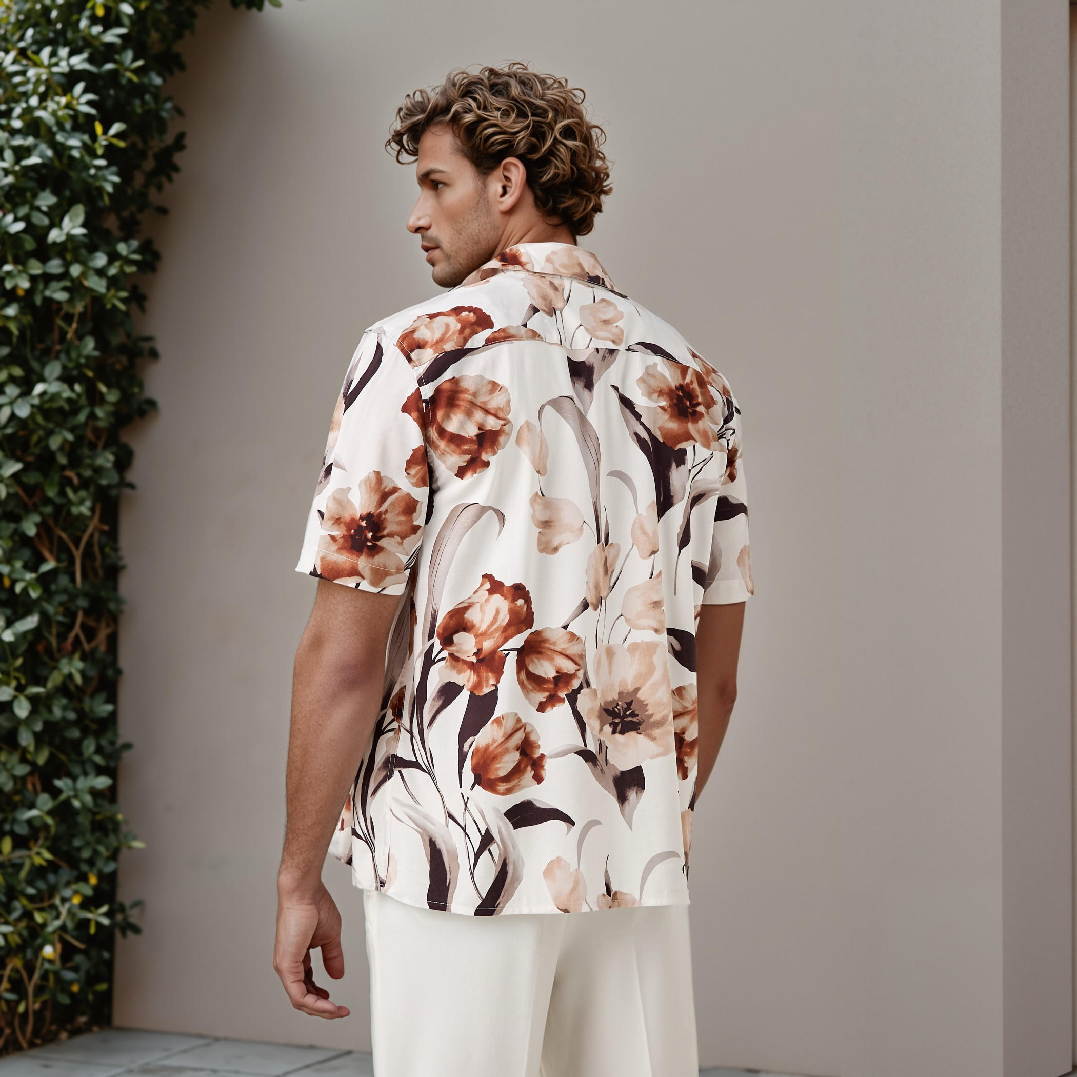 Regular Fit Printed Collared Resort Shirt-men-clothing-shirts-image-3