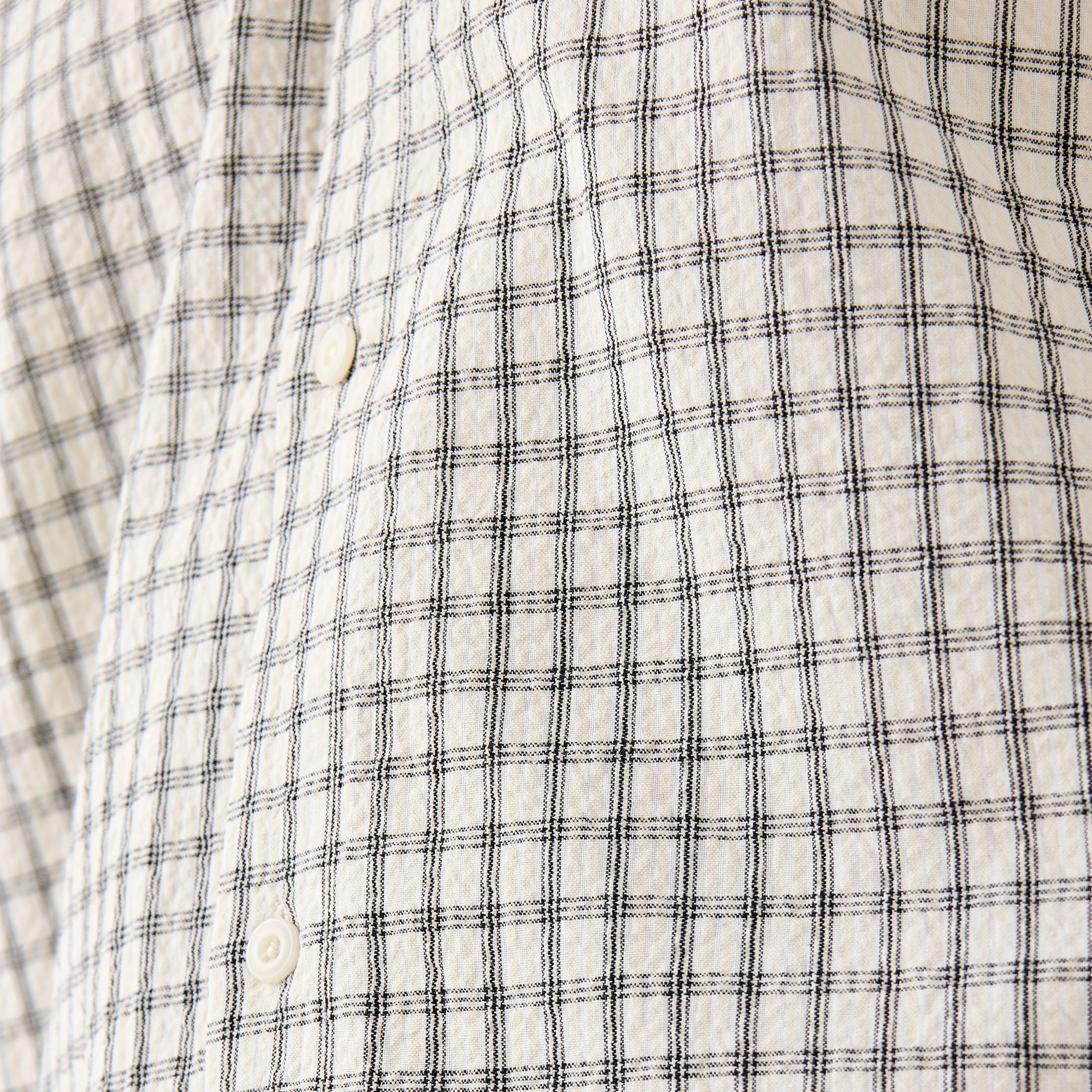 Regular Fit Seersucker Checked Shirt-men-clothing-shirts-image-5