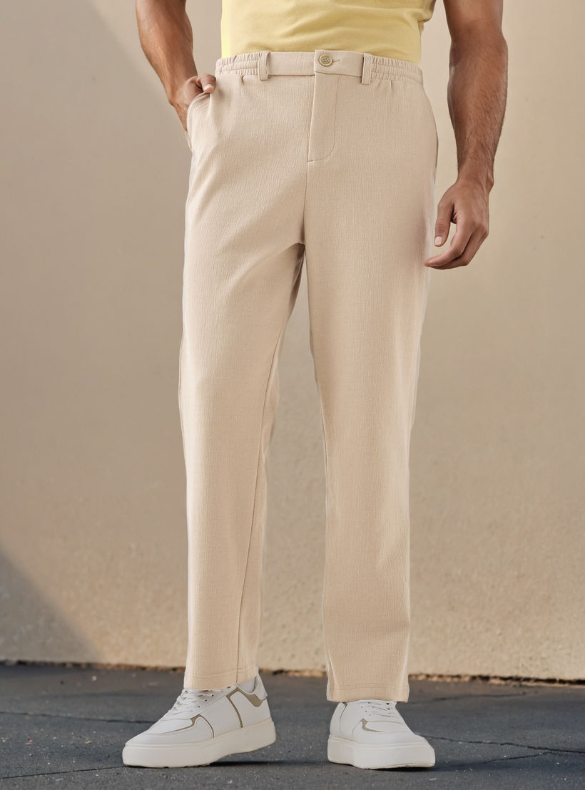 بنطلون بقصّة مريحة بخصر مرن وجيوب من لويس-men-clothing-bottoms-joggers-image-1