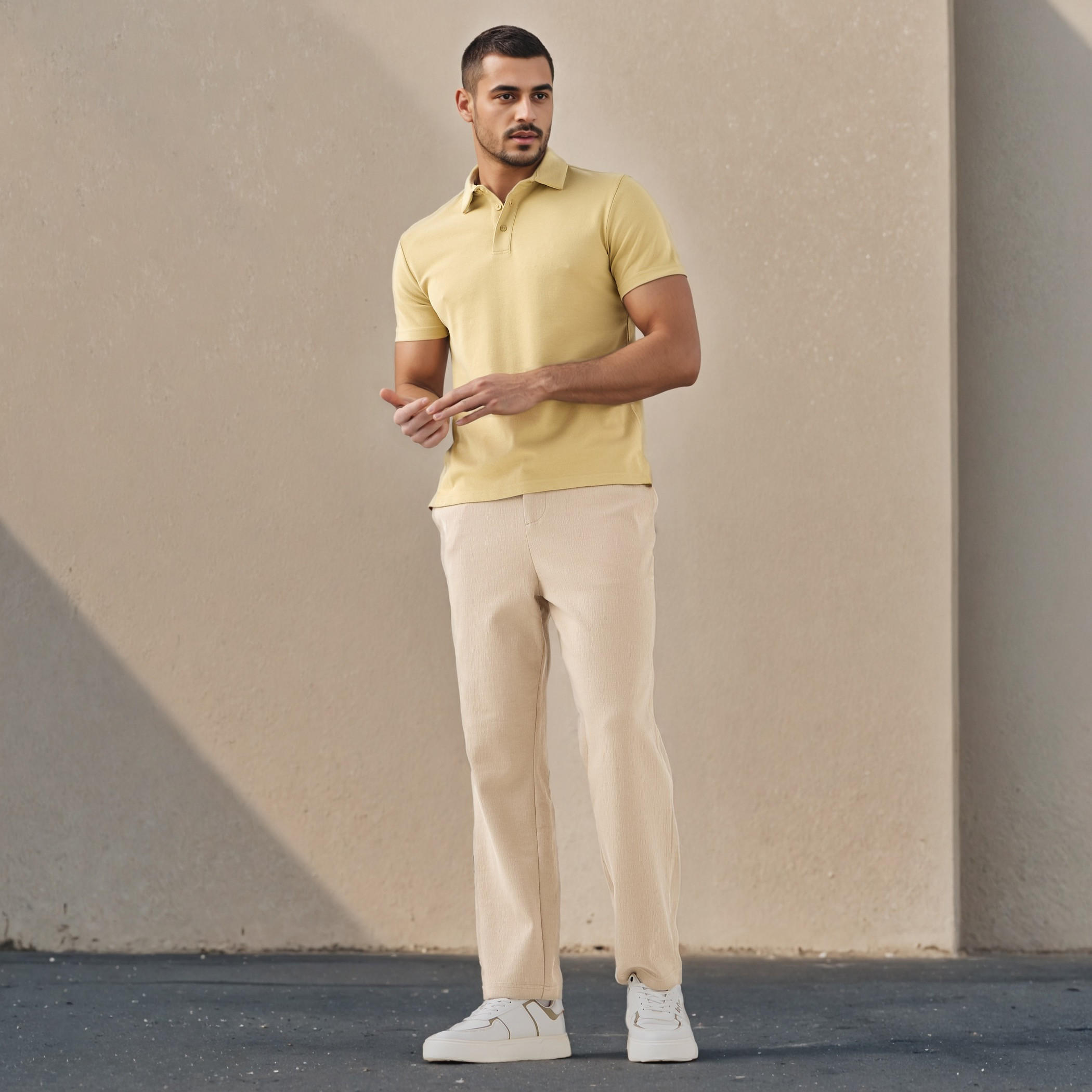Louis Regular Fit Pants with Flexi Waist and Pockets-men-clothing-bottoms-joggers-image-2