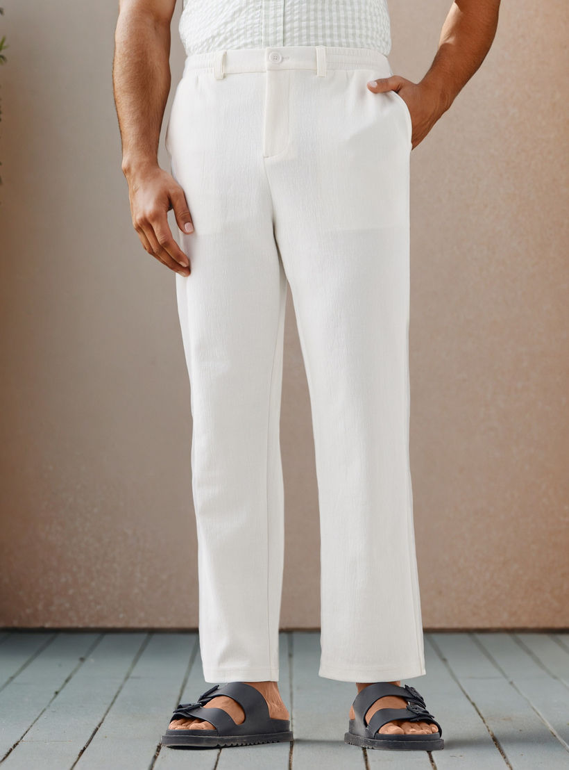 Louis Regular Fit Pants with Flexi Waist and Pockets-men-clothing-bottoms-joggers-image-1