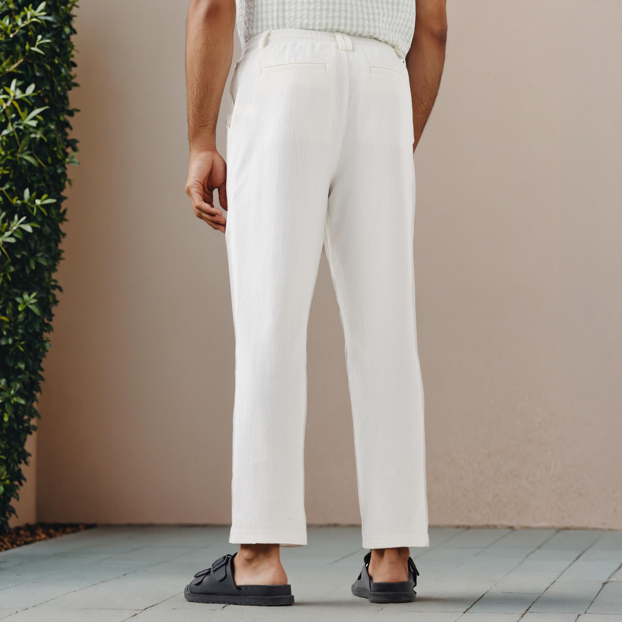Louis Regular Fit Pants with Flexi Waist and Pockets-men-clothing-bottoms-joggers-image-3