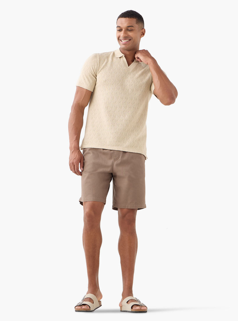 Textured Polo T-shirt-men-clothing-tshirtsandpolos-polos-image-2
