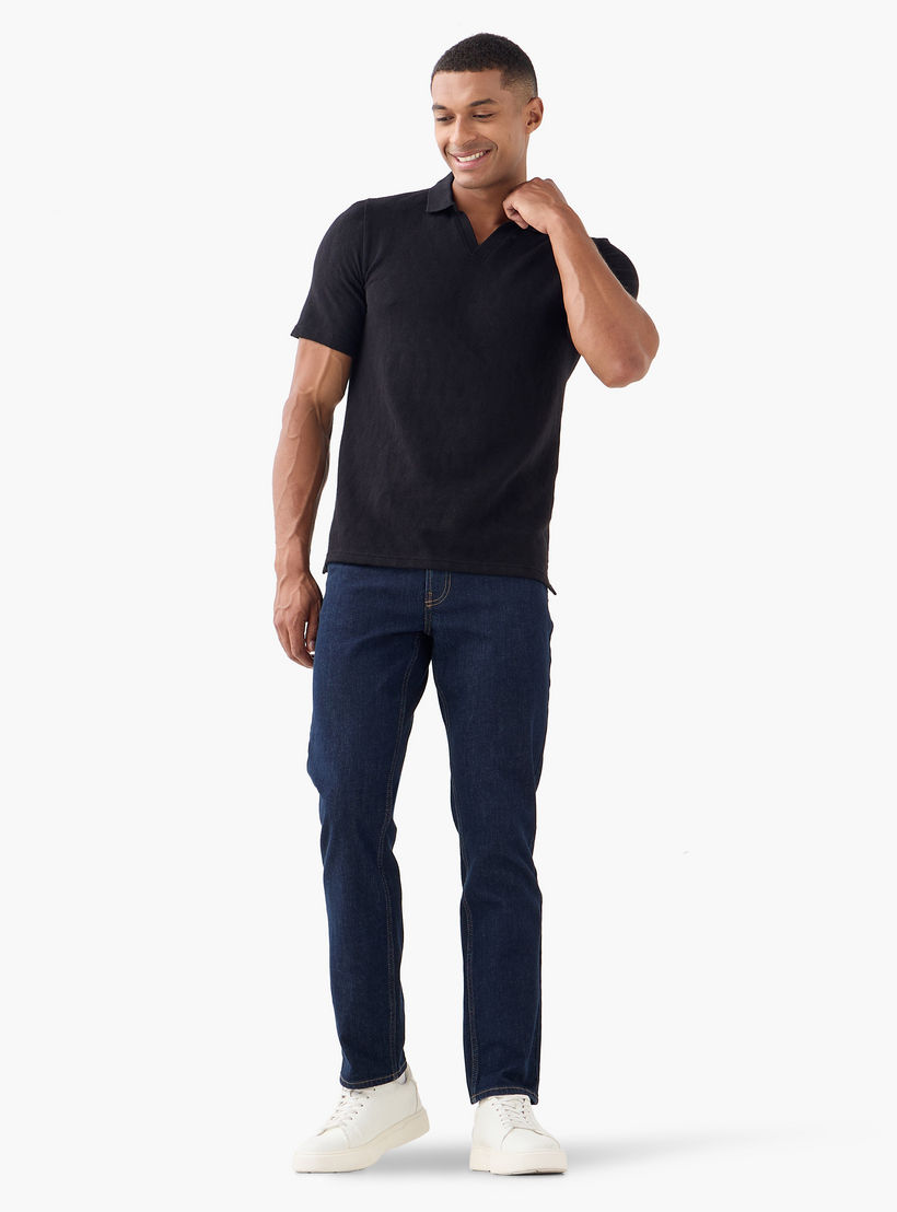 Textured Polo T-shirt-men-clothing-tshirtsandpolos-polos-image-2