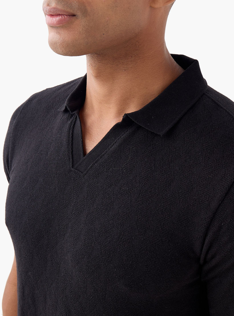 Textured Polo T-shirt-men-clothing-tshirtsandpolos-polos-image-4