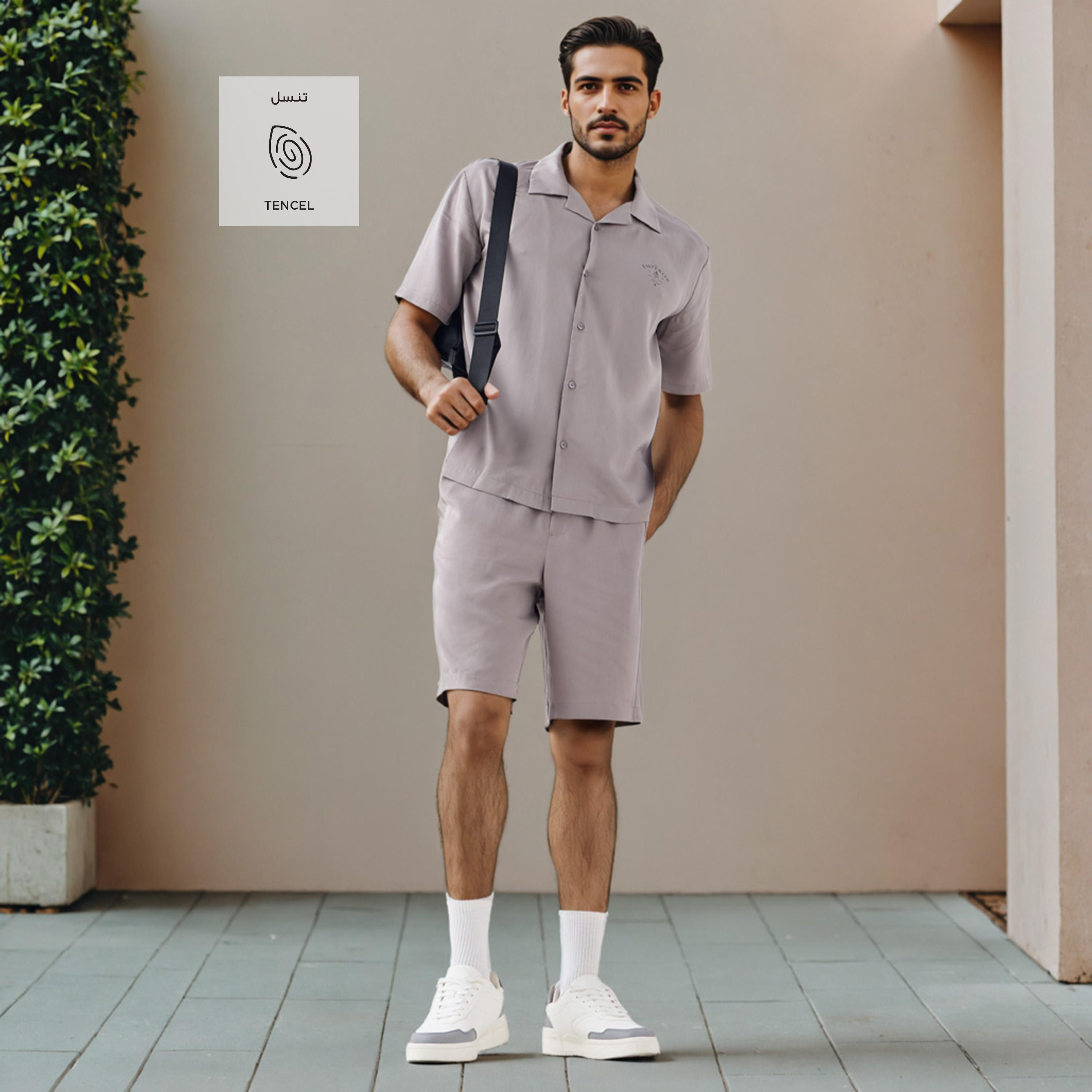 شورت بخصر مطاطي وجيوب وطبعات من الإمبراطور-men-clothing-bottoms-shorts-image-2