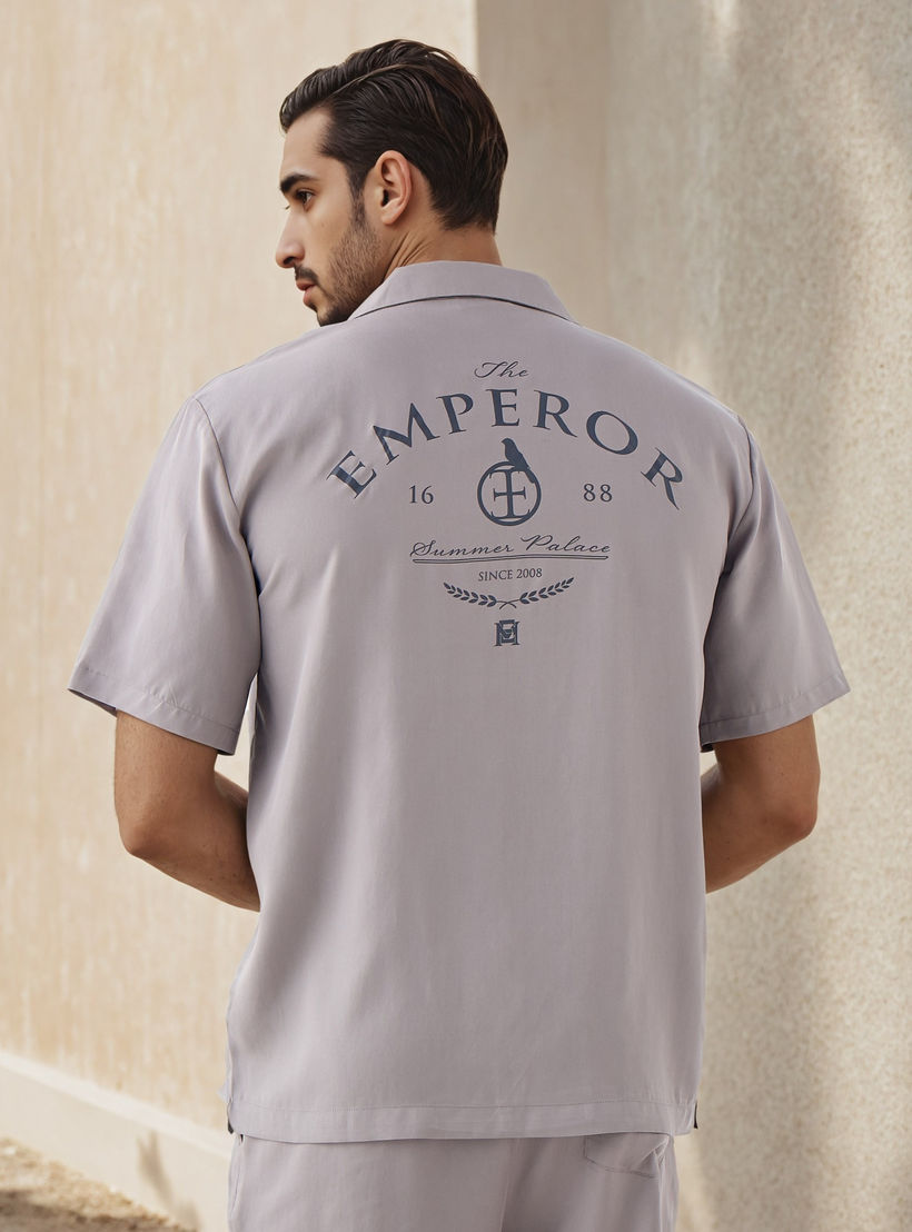 قميص بطبعات وقصة عادية وياقة كامب من إمبيرور-men-clothing-shirts-image-3