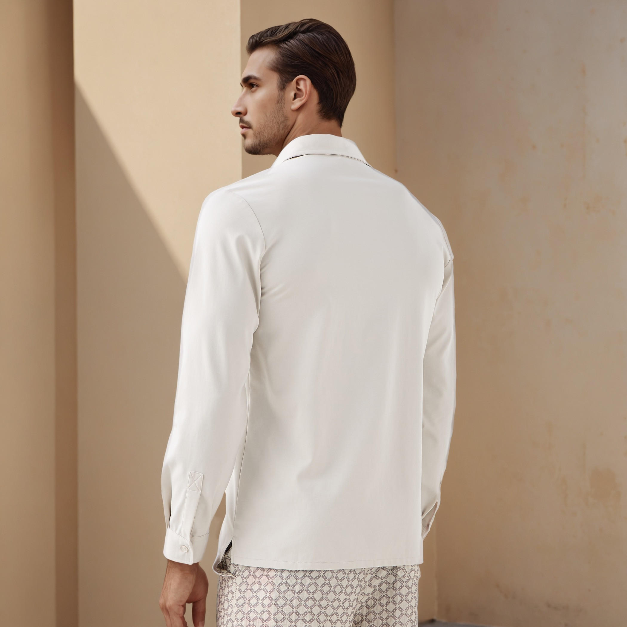 قميص بياقة وقصة عادية وأكمام طويلة من إمبيرور-men-clothing-shirts-image-3