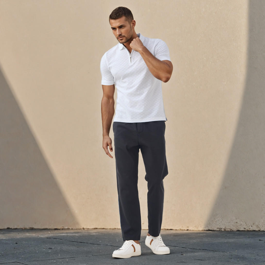 تيشيرت بولو بارز الملمس-men-clothing-sweatersandpullovers-image-4