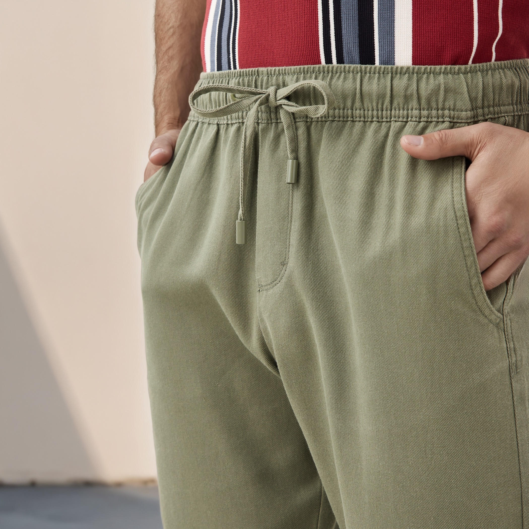 Regular Fit Flexi Waist Trousers-men-clothing-bottoms-trousersandchinos-trousers-image-4