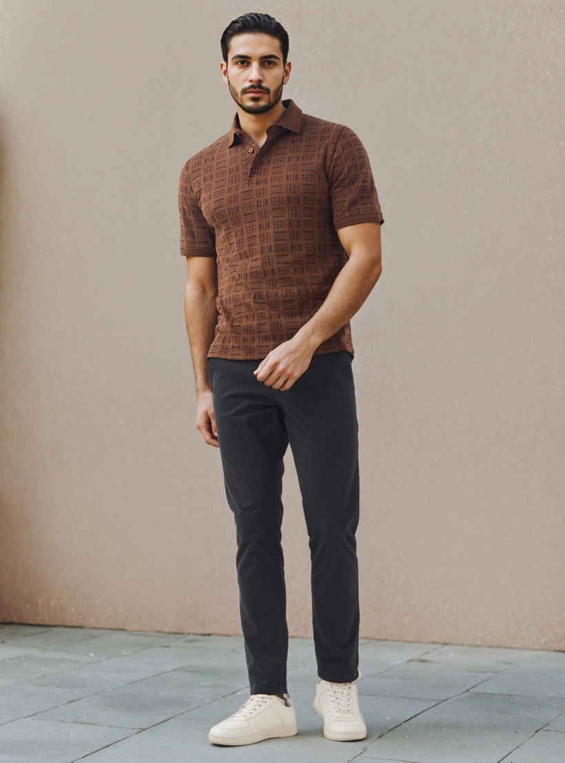 Textured Jacquard Polo T-shirt-men-clothing-tshirtsandpolos-polos-image-2
