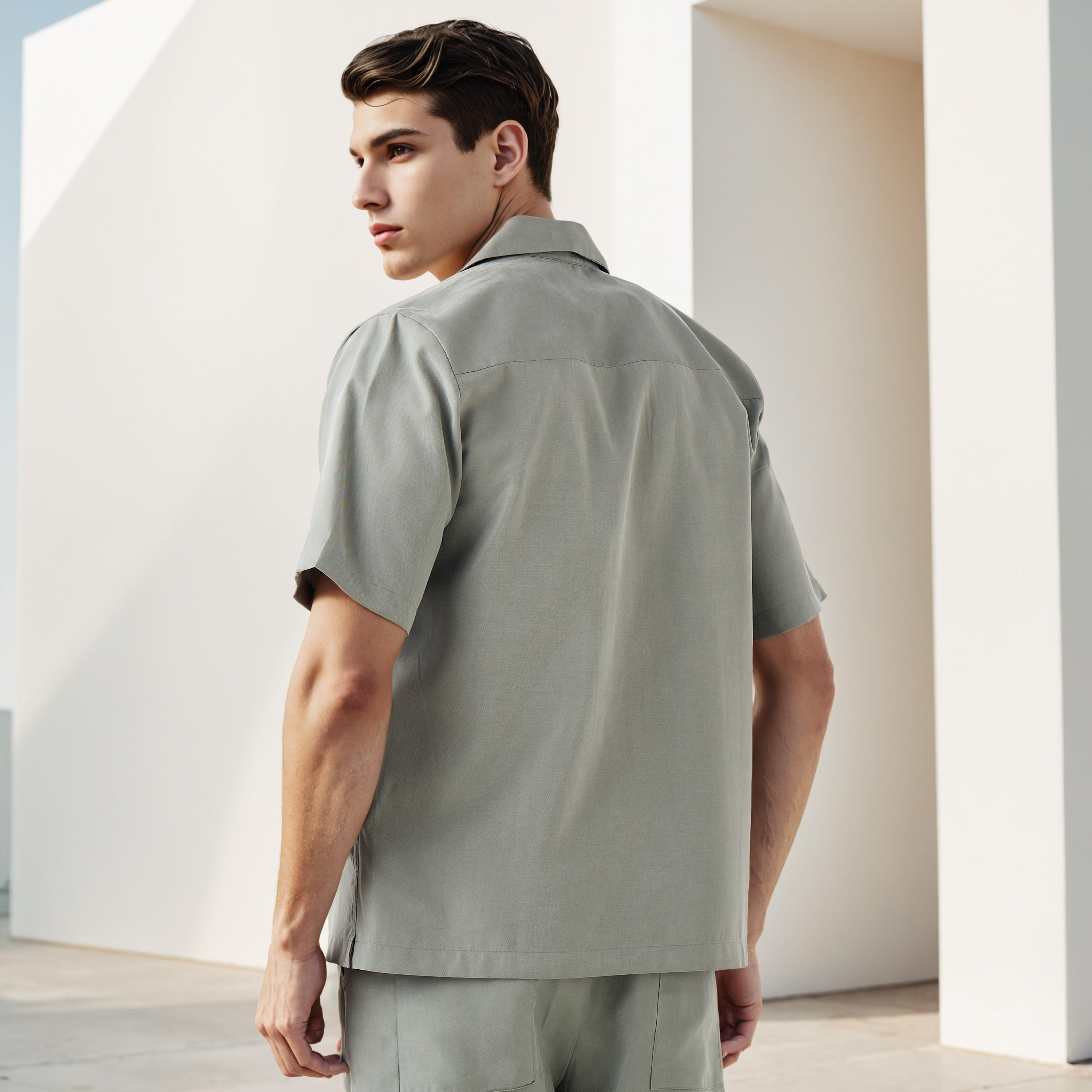 Regular Fit Resort Collar Shirt-men-clothing-shirts-image-3