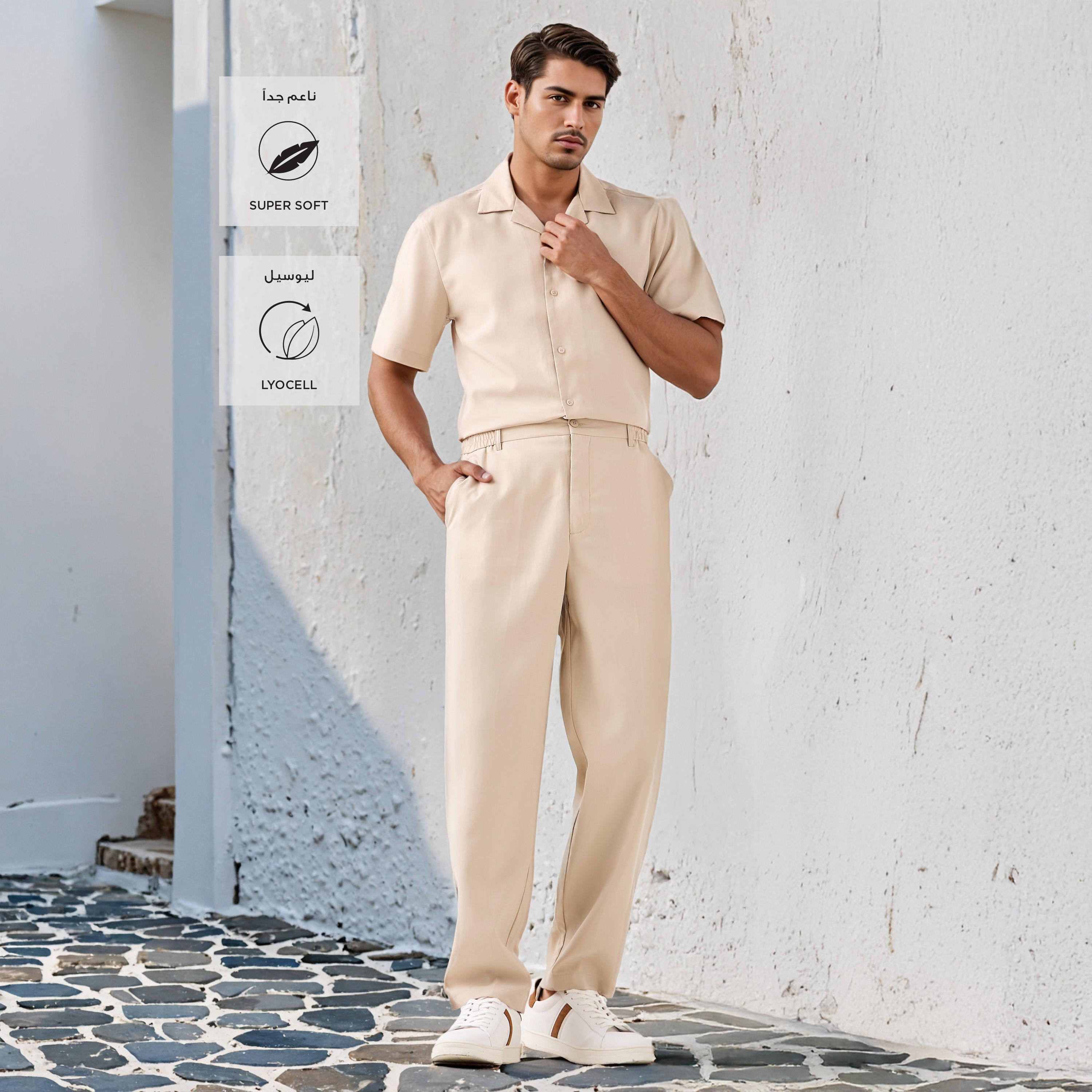 قميص بياقة ريزورت وقصّة عادية-men-clothing-shirts-image-4