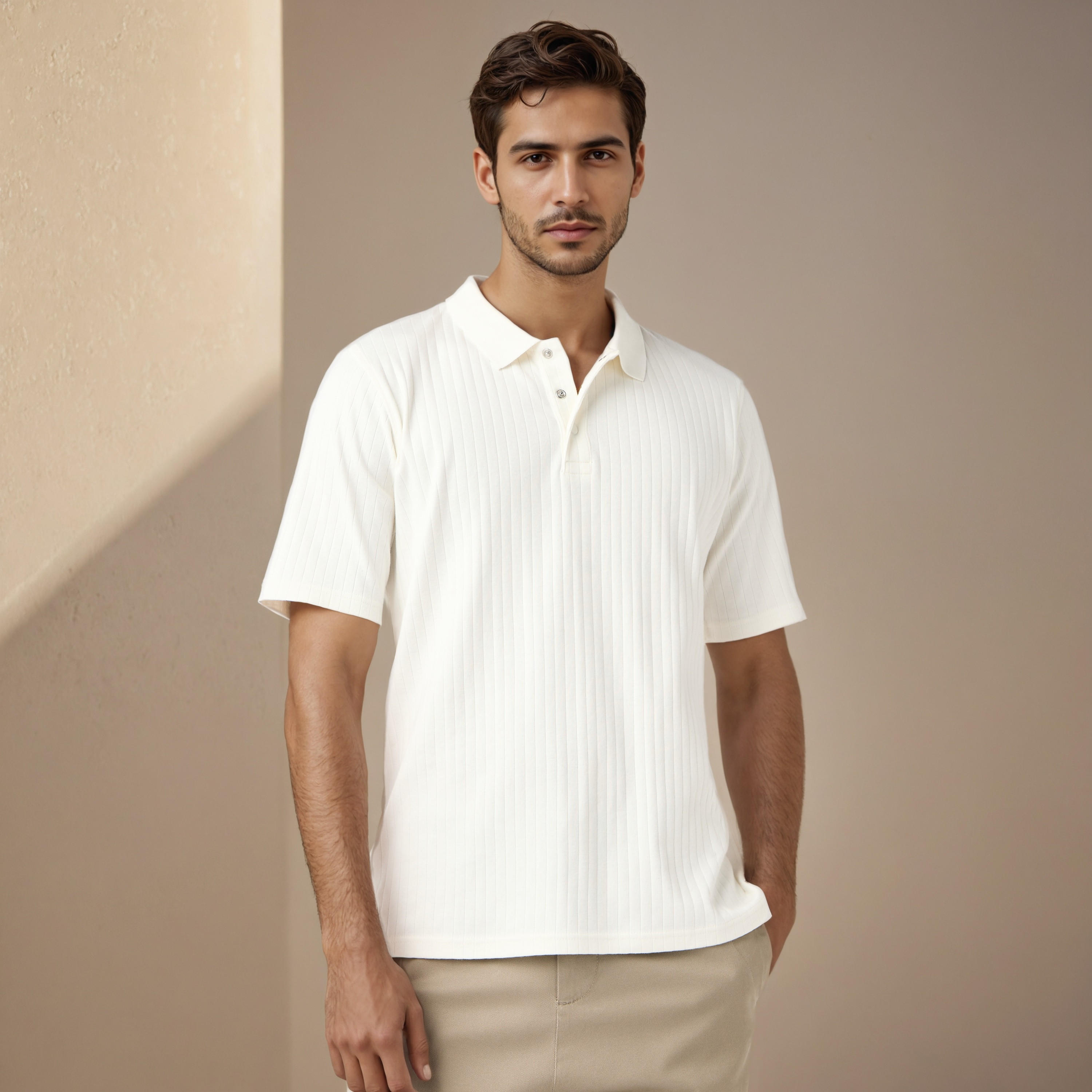 Striped Polo T-shirt-men-clothing-tshirtsandpolos-polos-image-1