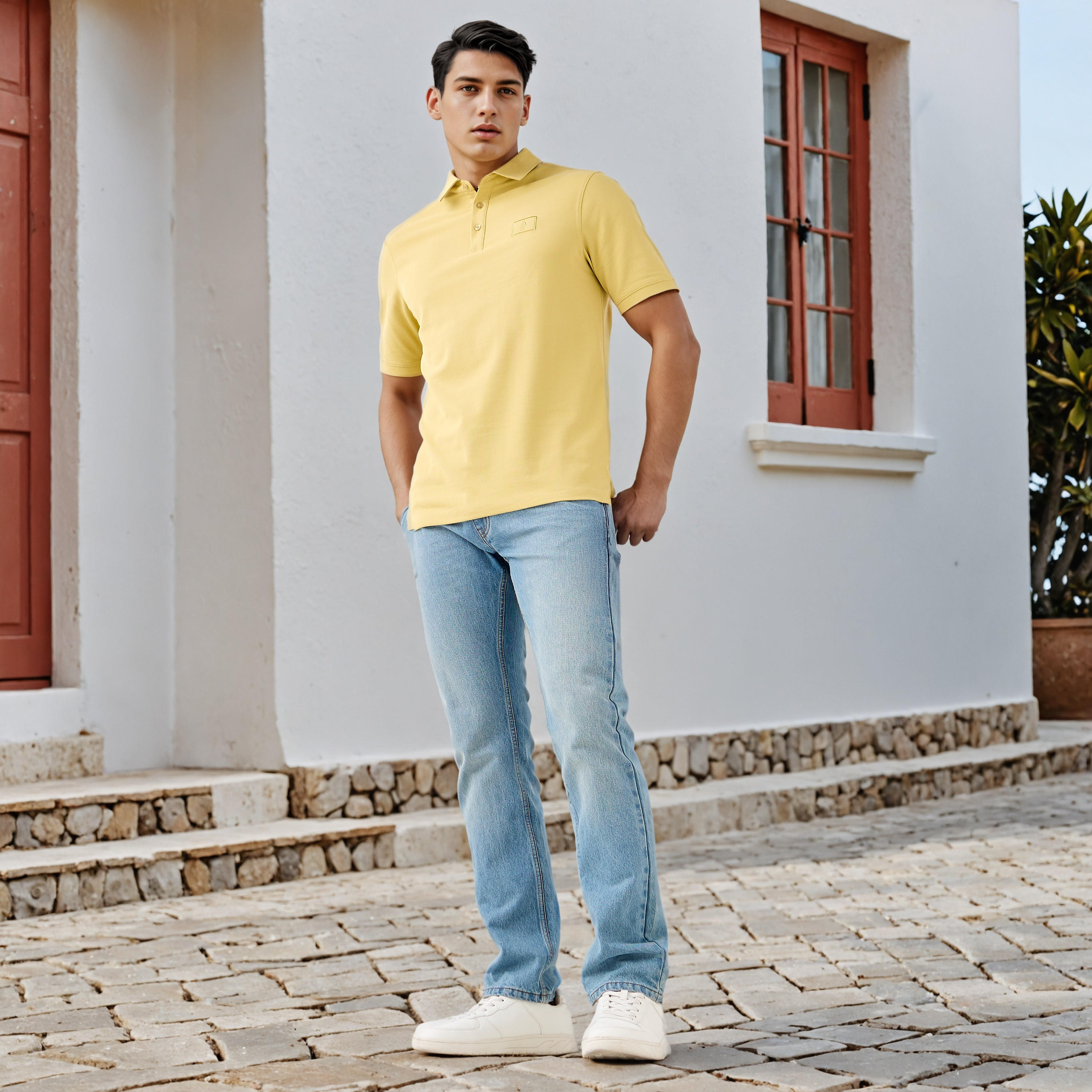 تيشيرت بولو بارز الملمس-men-clothing-tshirtsandpolos-polos-image-4
