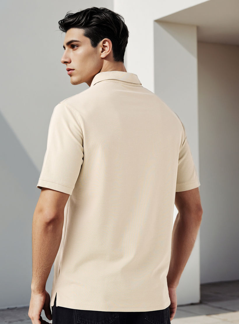 Textured Polo T-shirt-men-clothing-tshirtsandpolos-polos-image-3