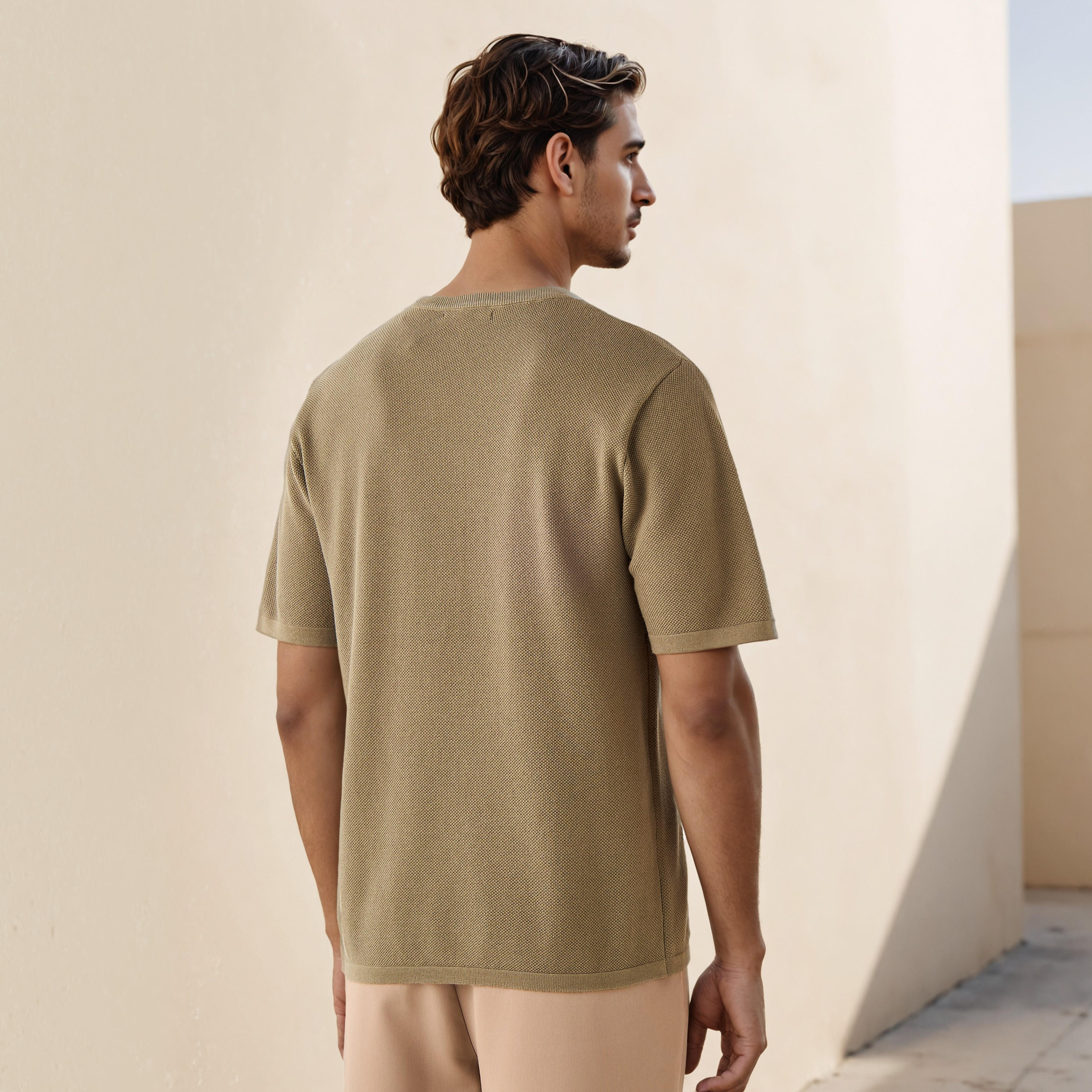 Regular Fit Textured T-shirt-men-clothing-tshirtsandpolos-tshirts-image-3