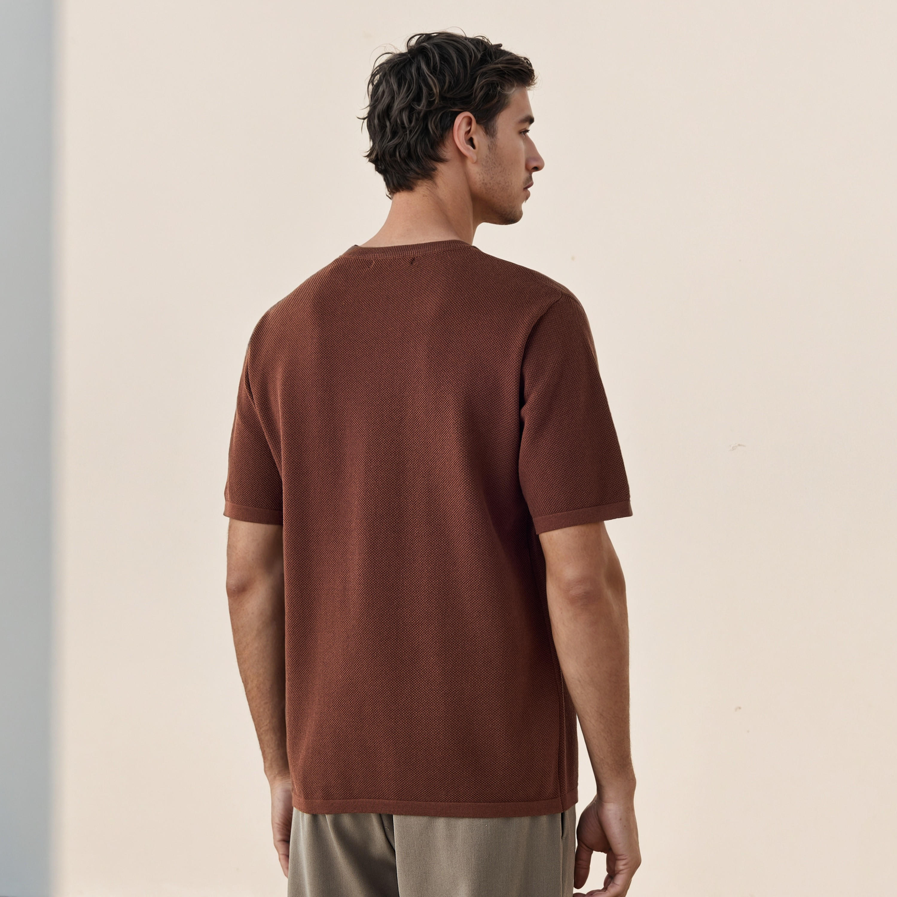 Regular Fit Textured T-shirt-men-clothing-tshirtsandpolos-tshirts-image-3
