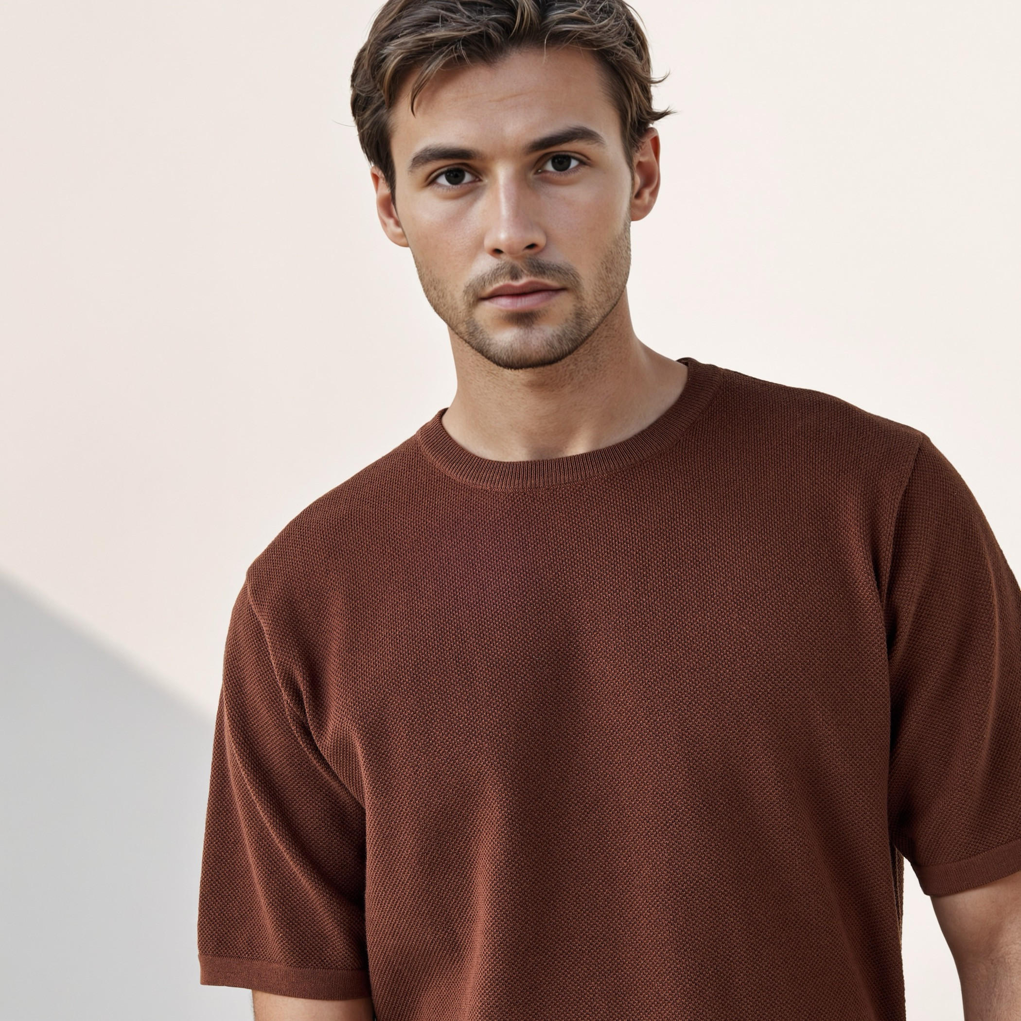 Regular Fit Textured T-shirt-men-clothing-tshirtsandpolos-tshirts-image-4