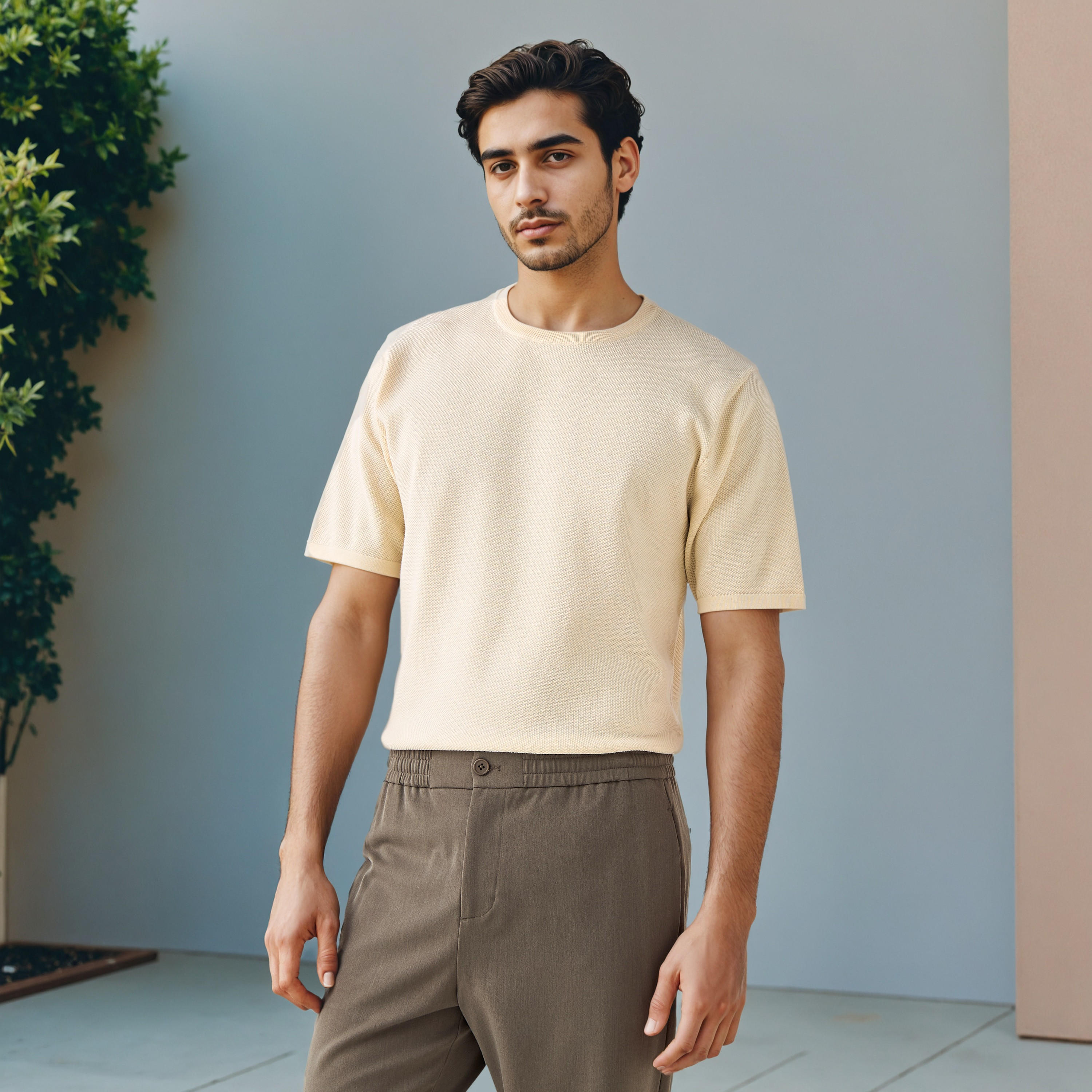 Regular Fit Textured T-shirt-men-clothing-tshirtsandpolos-tshirts-image-1